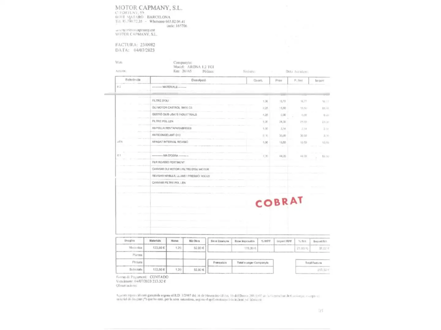 Foto Seat Arona SEAT Arona 1.0 TGI GNC FR  (90 CV)