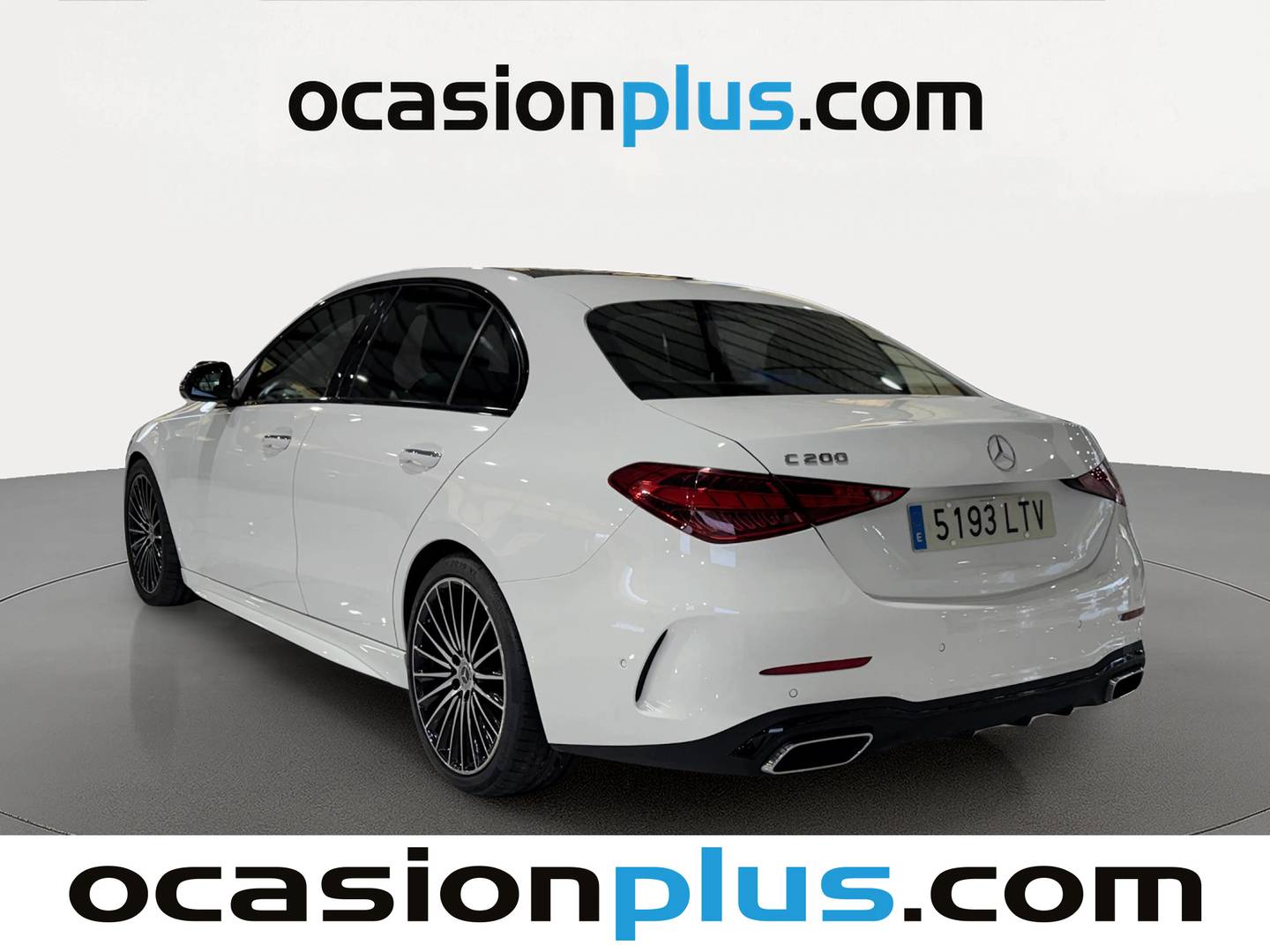 Foto trasera Mercedes Clase C Mercedes Clase C 200 (204 CV) Pack AMG izquierda