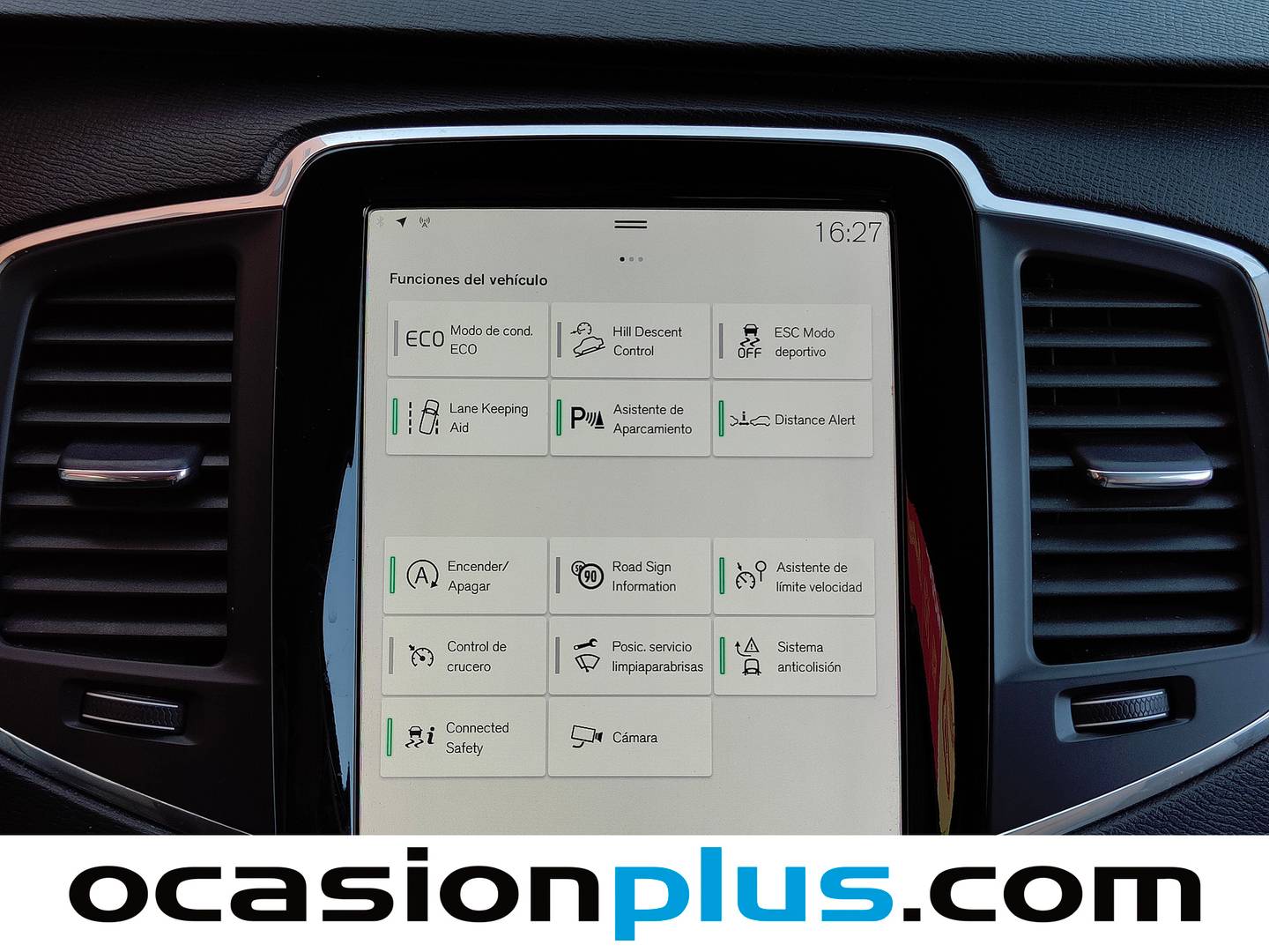 Extras del Volvo XC90 Volvo XC90 D5 Momentum B AWD Auto  (235 CV) 7 Plazas