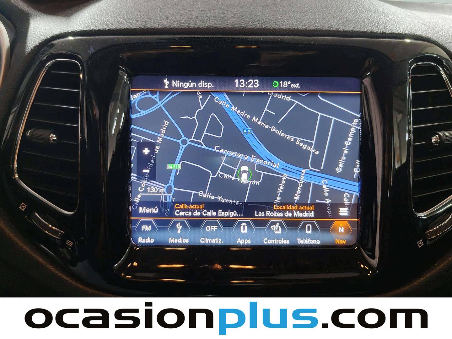Equipamiento del Jeep Compass Jeep Compass 1.4 Multiair Night Eagle 4x2 (140 CV)