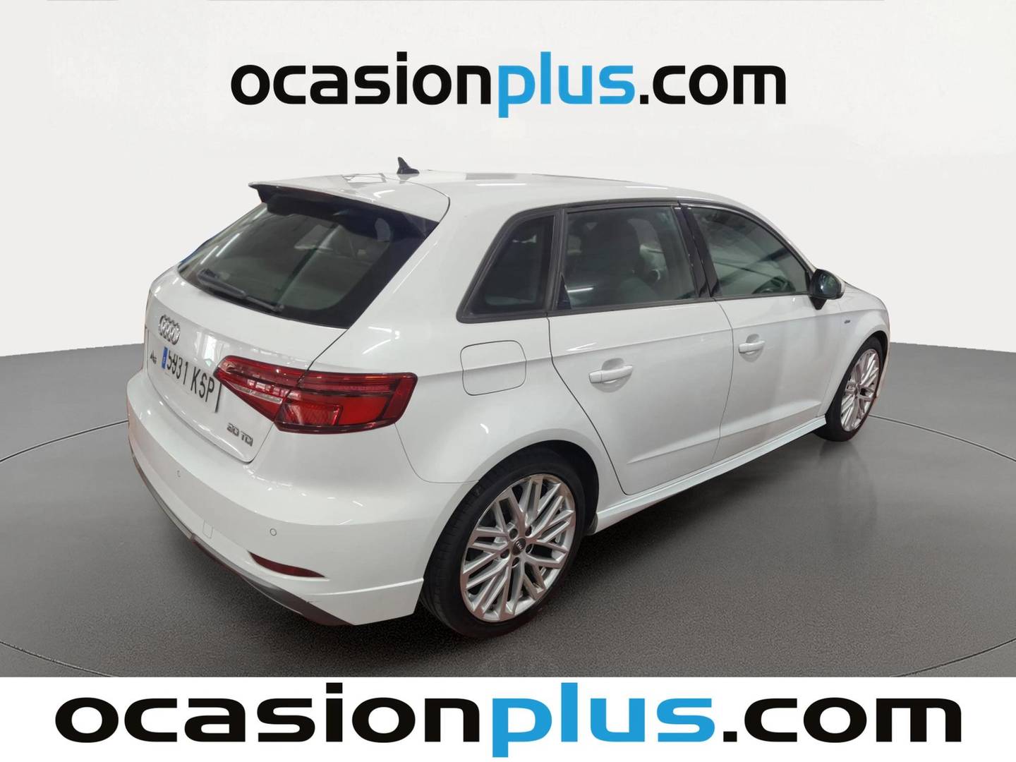 Foto trasera Audi A3 Audi A3 Sportback S line 30 TDI (116 CV) S tronic derecha