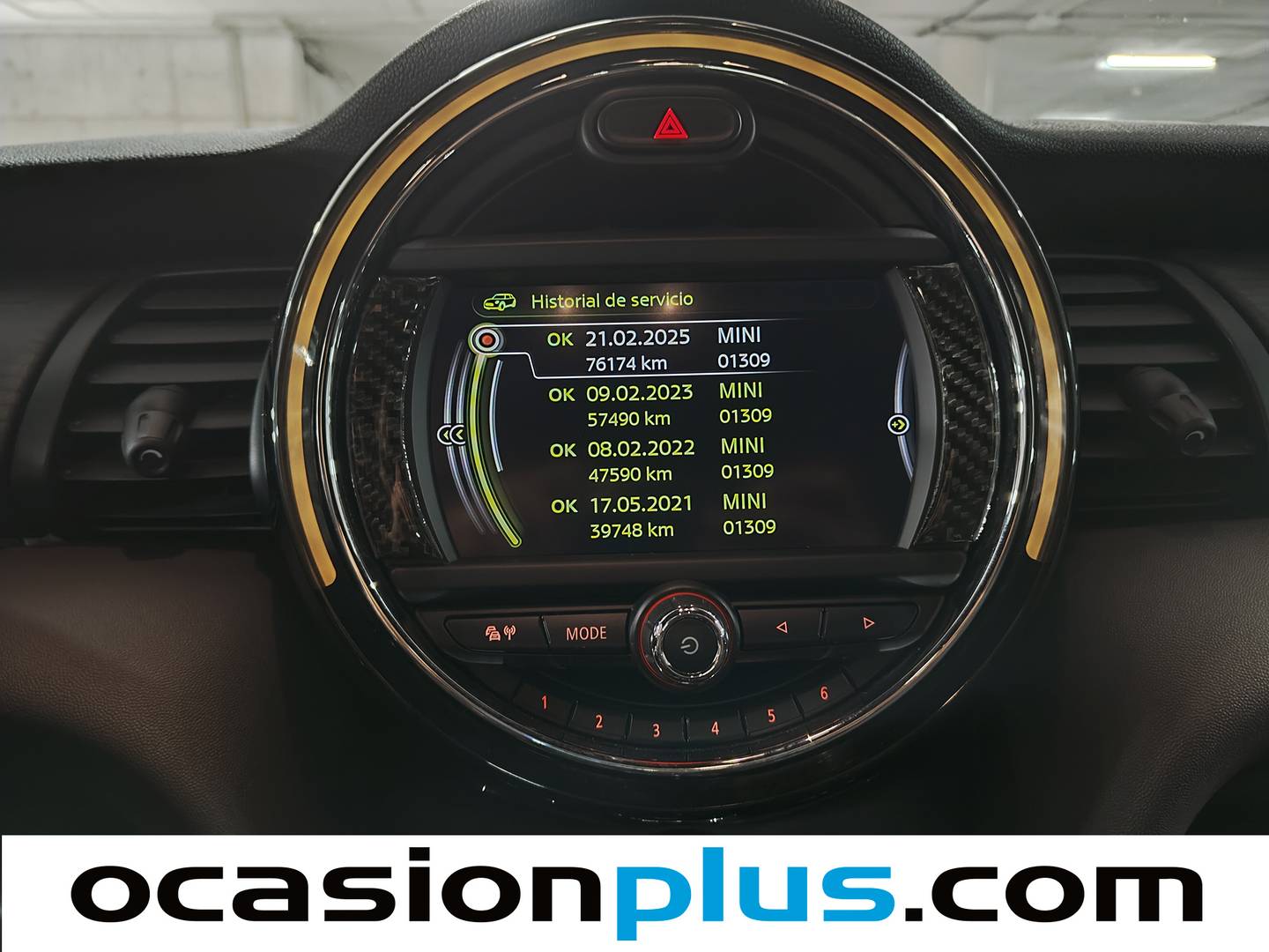 Foto del mantenimiento del Mini MINI Mini MINI Cooper 5 Puertas S (192 CV)