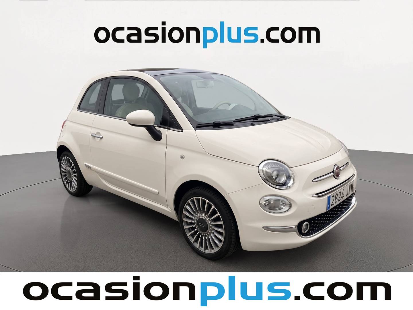 Foto delantera Fiat 500 Fiat 500 1.2 8v Lounge (69 CV) derecha