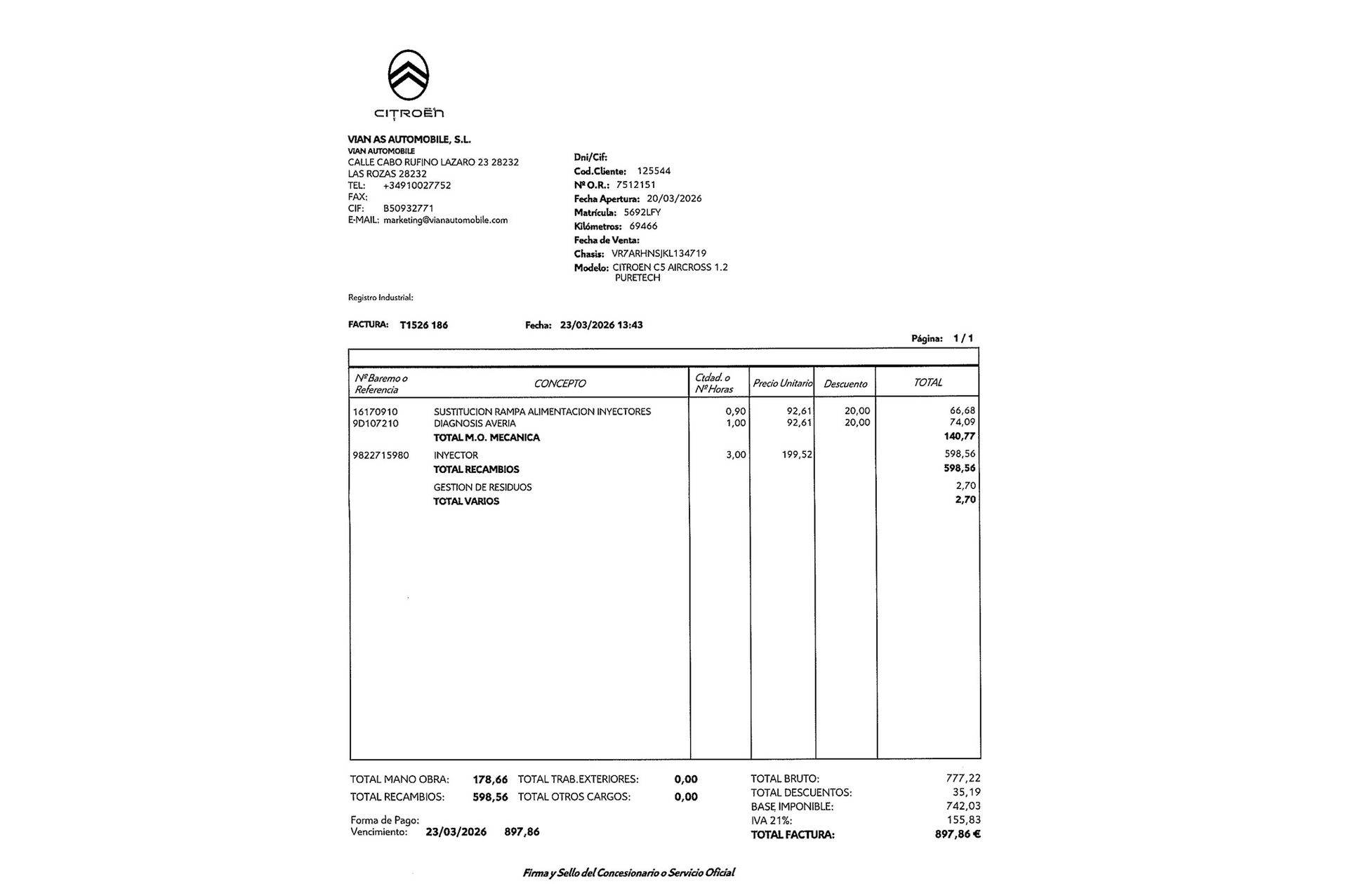 Citroën C5 Aircross PureTech 130 Feel GLP - foto 21