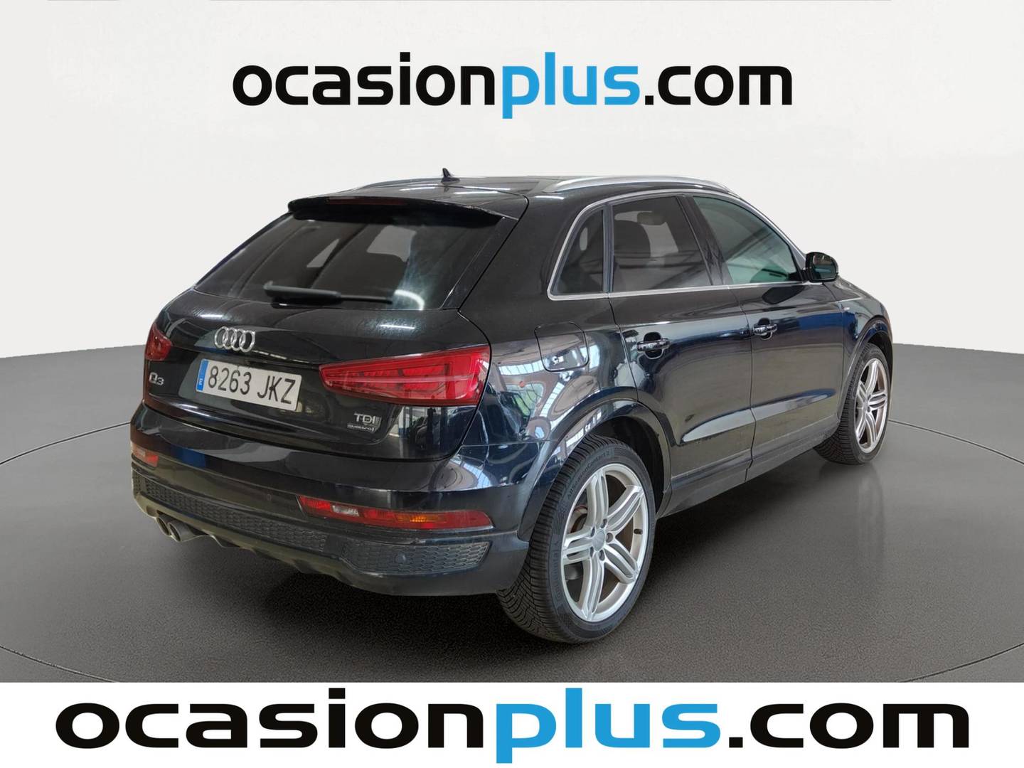 Foto trasera Audi Q3 Audi Q3 sport edition 2.0 TDI quattro (184 CV) S tronic Pack S-Line derecha