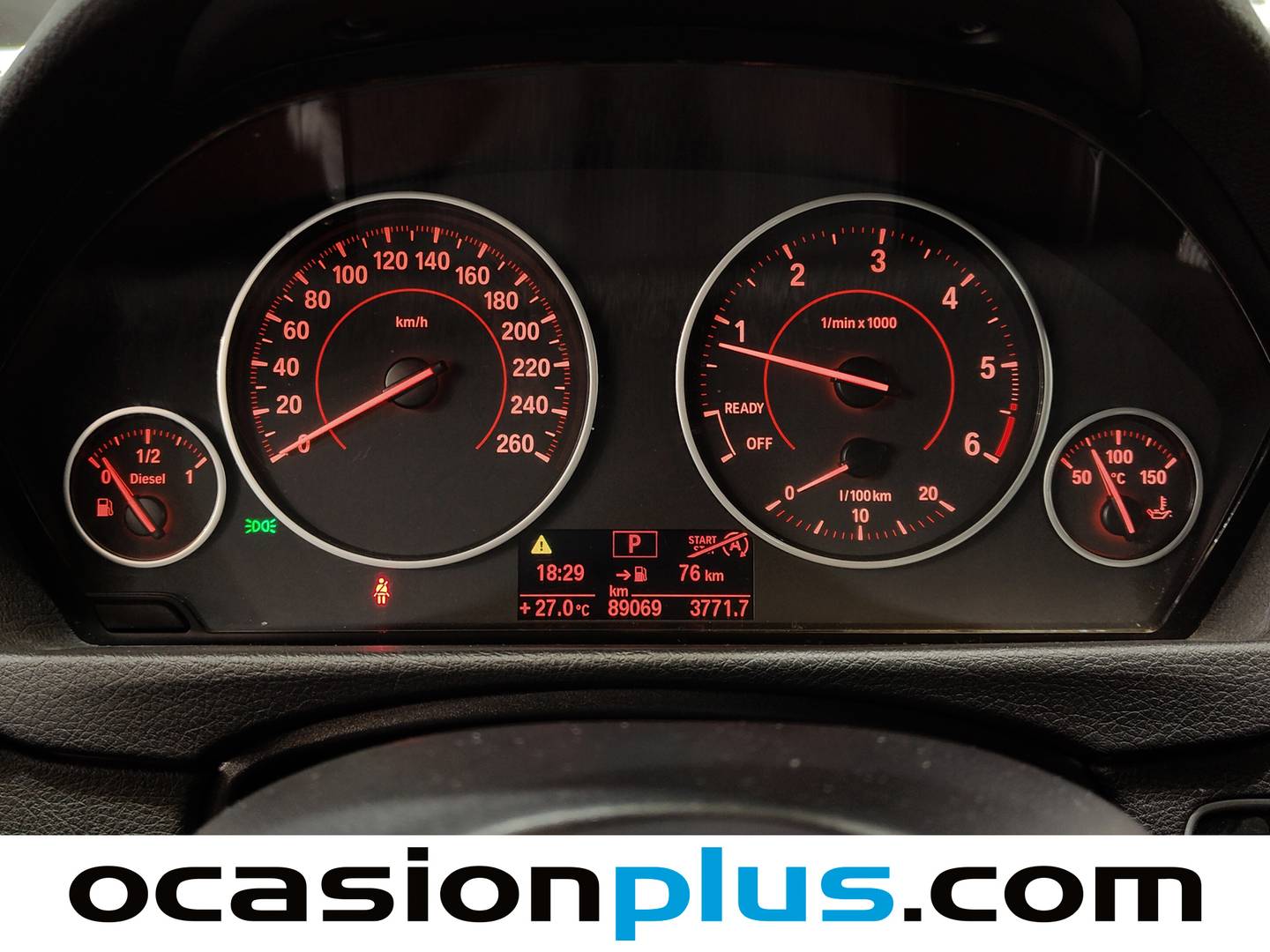 BMW Serie 3 BMW Serie 3 318d Gran Turismo(143 CV) Paquete M de ocasión