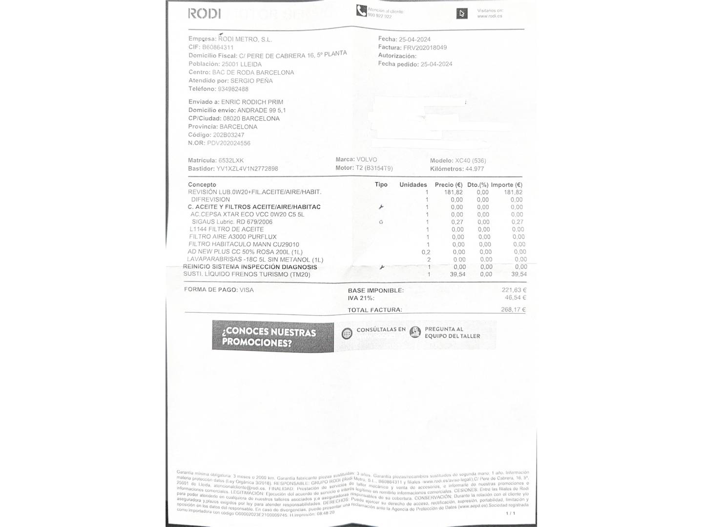 Foto Volvo XC40 Volvo XC40 T2 Essential (129 CV)