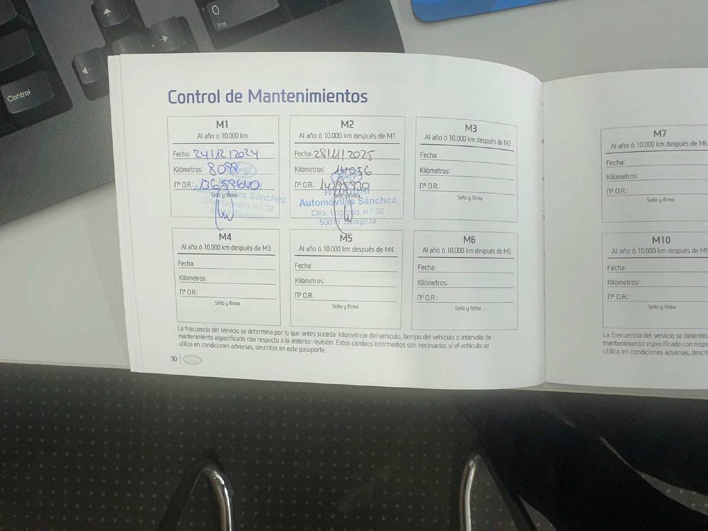 Foto del mantenimiento del Hyundai i30 Hyundai i30 2.0 TGDI N (250 CV)