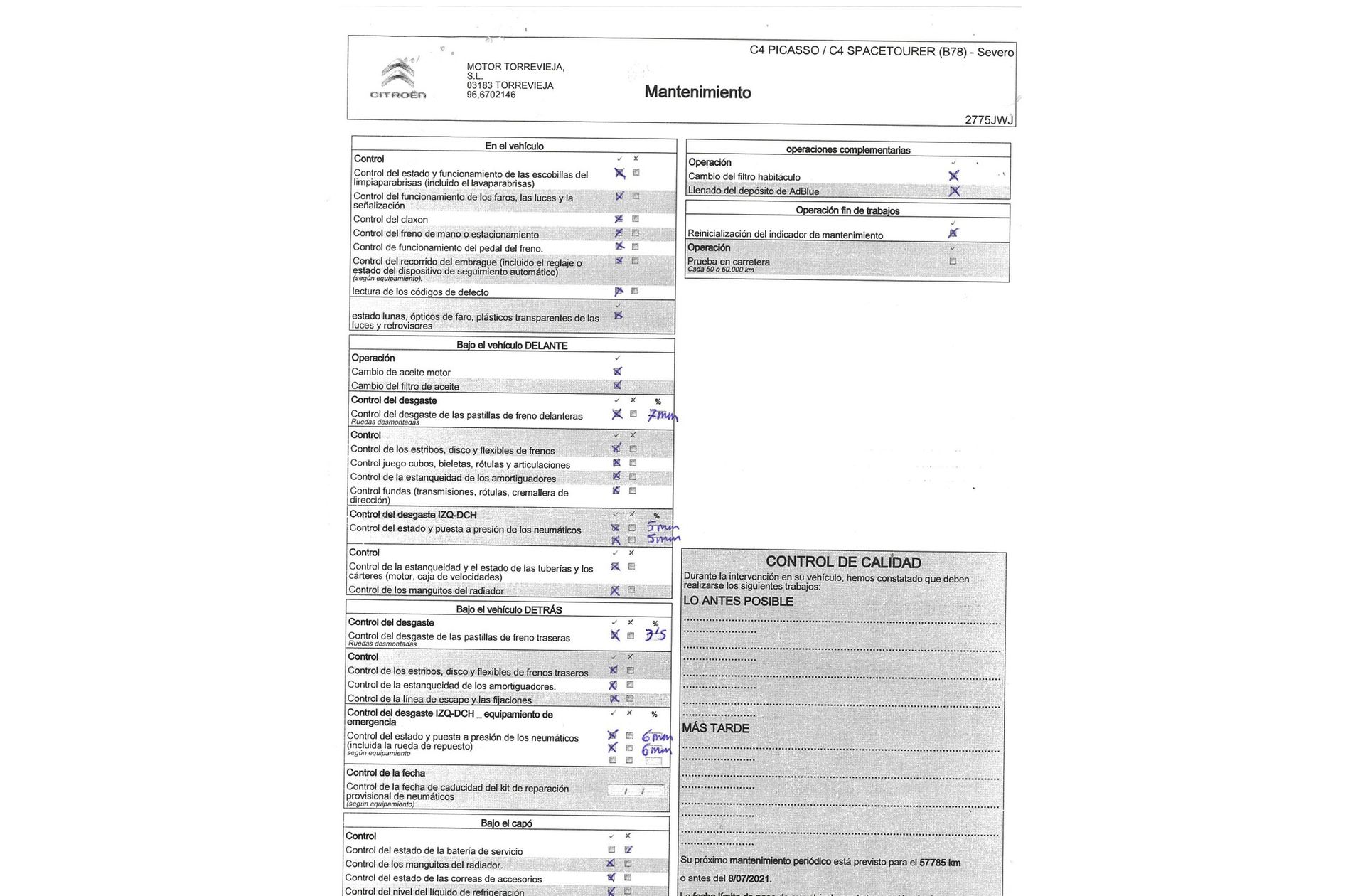Citroën C4 Grand Picasso BlueHDi 120 Feel EAT6 7 plazas - foto 28