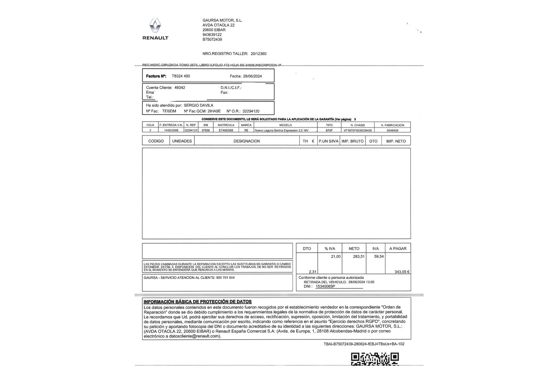 Renault Laguna 2.0 16v Expression - foto 26