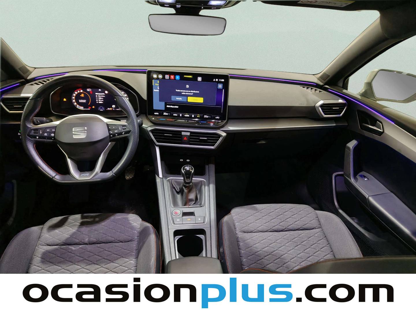 Foto asientos delanteros Seat León Seat León 1.5 TSI S&S FR 25 Aniversario (116 CV)
