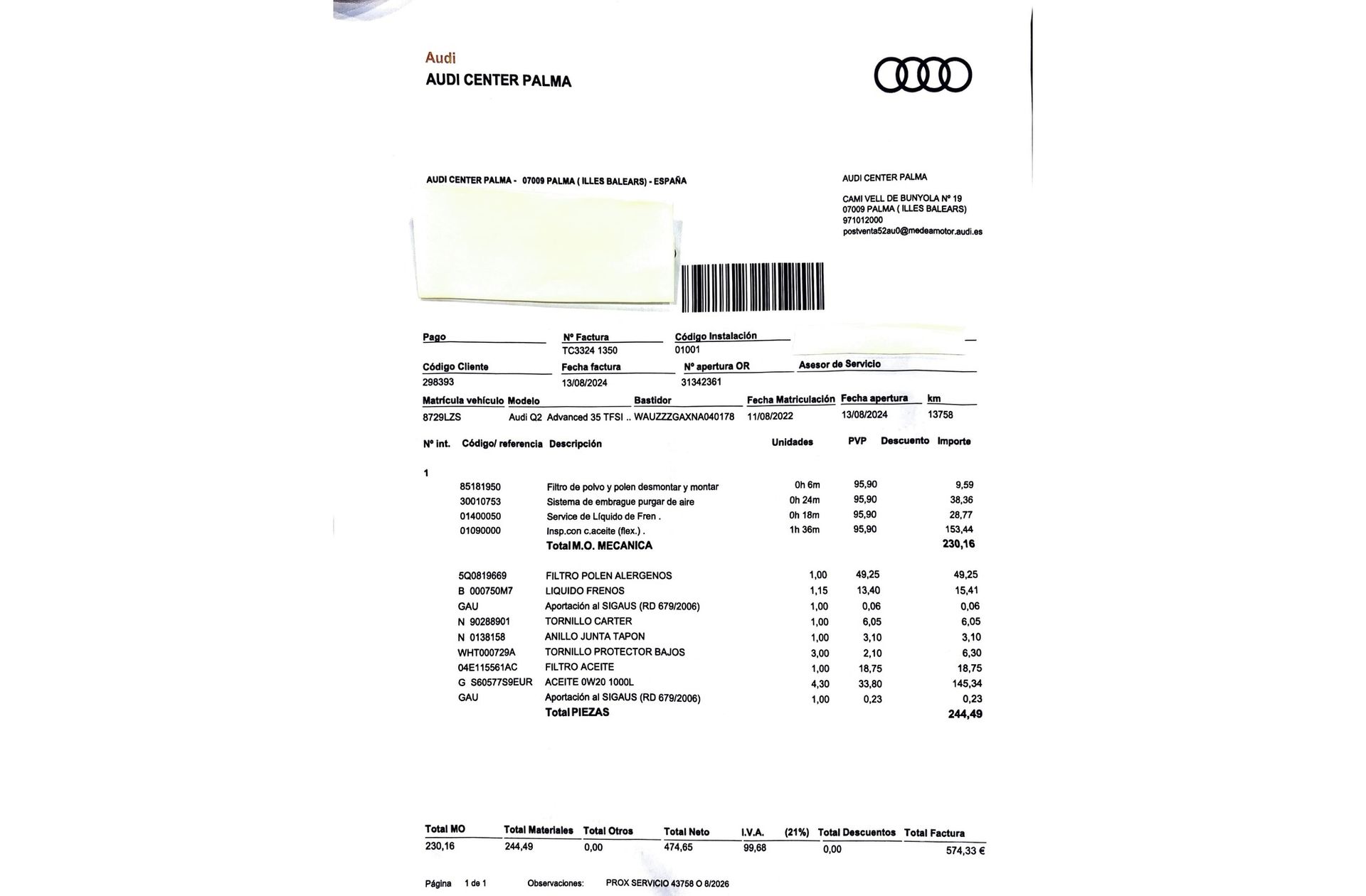Audi Q2 Advanced 35 TFSI - foto 20