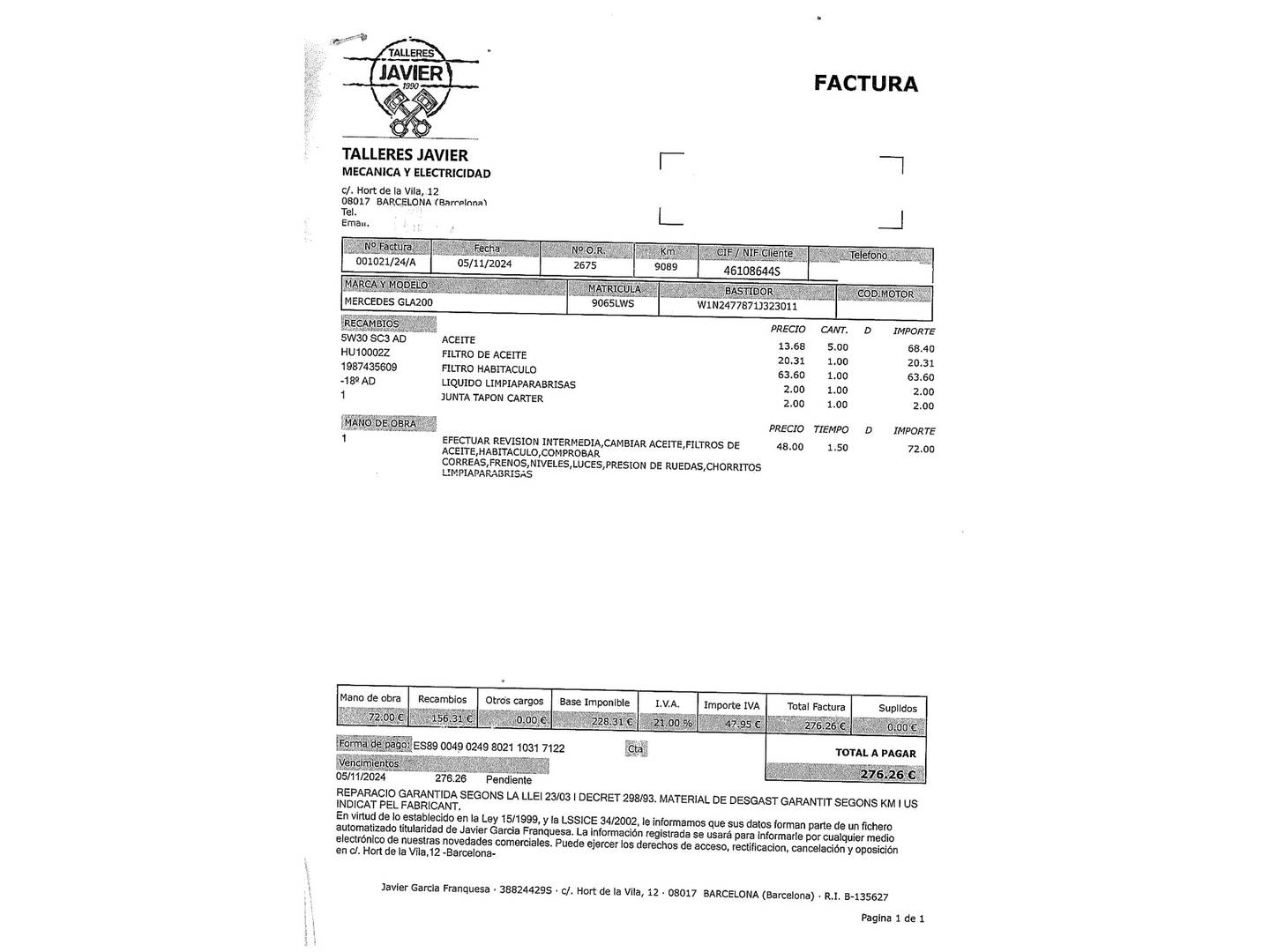 Foto Mercedes GLA Mercedes-Benz GLA 200 (163 CV)