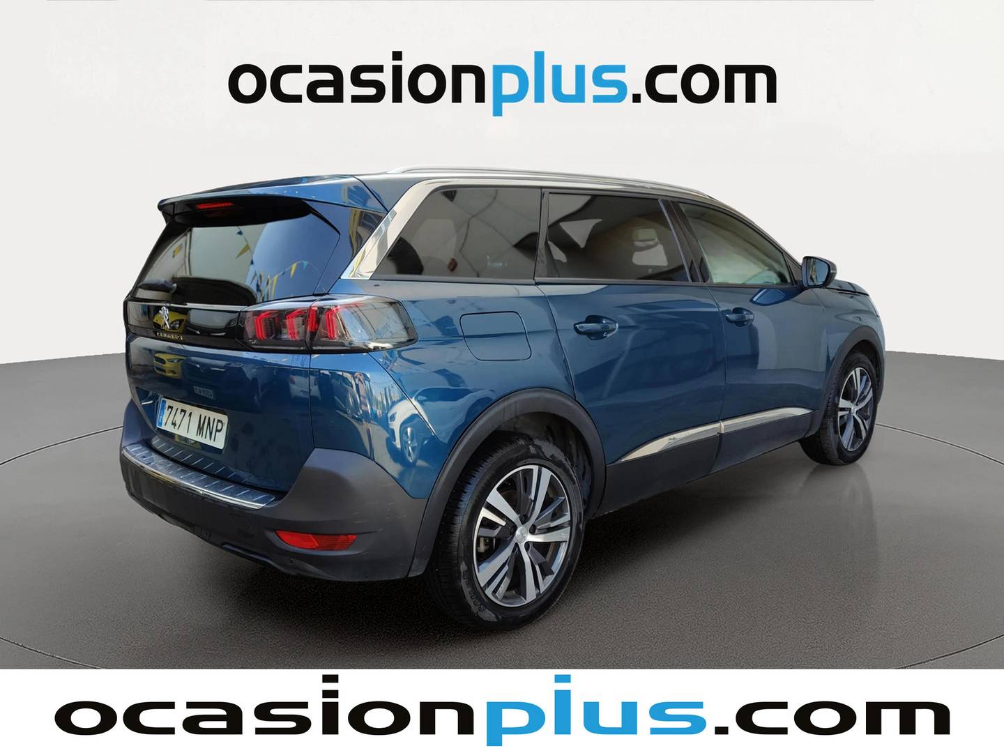 Foto trasera Peugeot 5008 Hybrid Peugeot 5008 Hybrid 1.2 Allure Pack eDCS6 (136 CV) 7 Plazas derecha