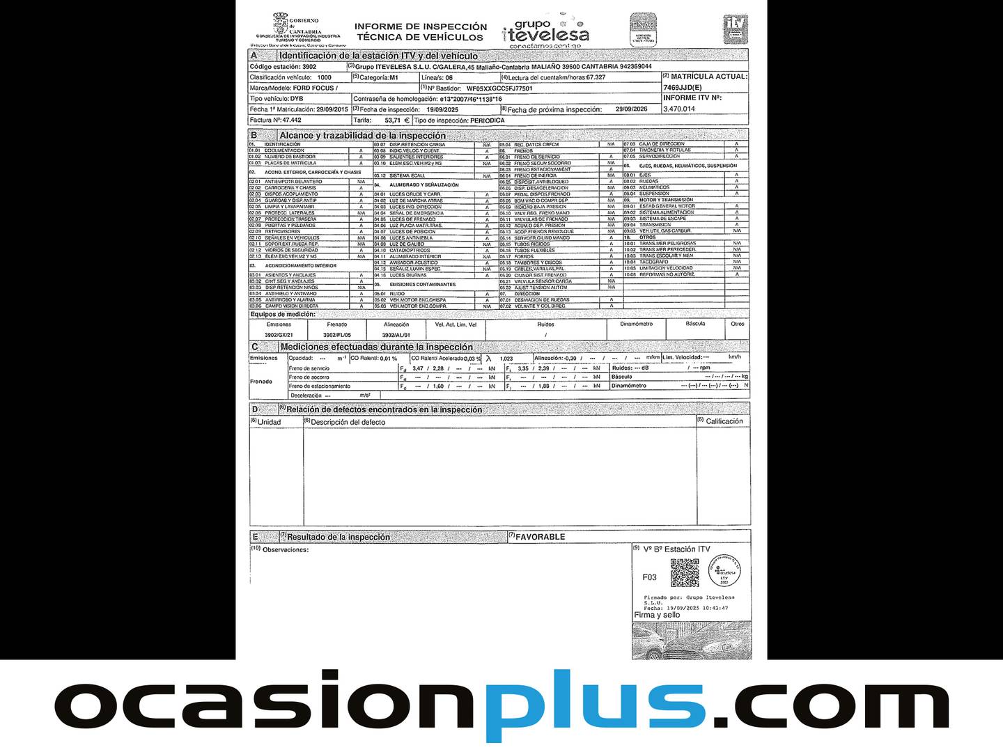 Ford Focus Ford Focus 1.0 Ecoboost S&S Titanium (125 CV) de segunda mano
