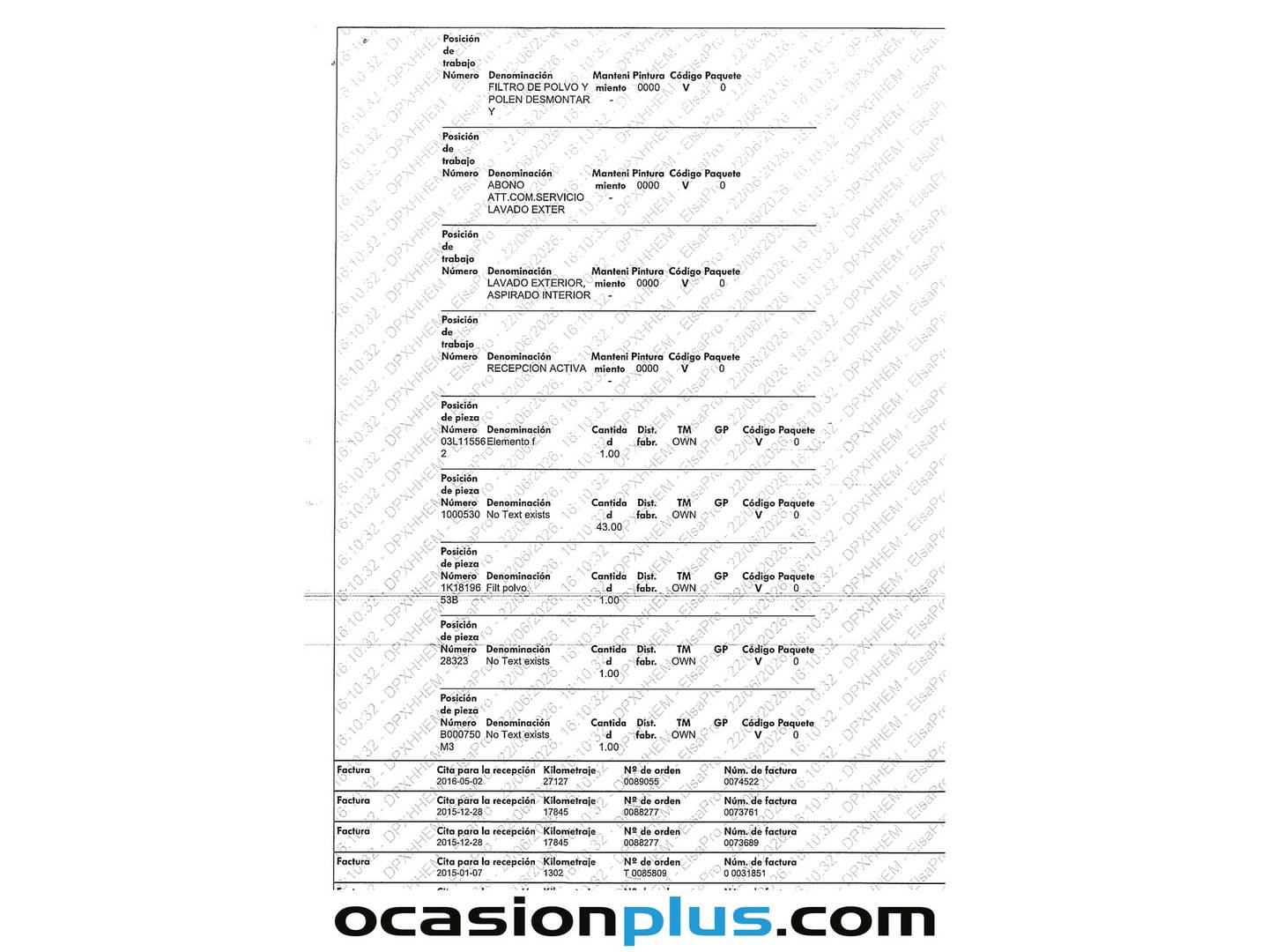 Foto del mantenimiento del Volkswagen Beetle Volkswagen Beetle 1.6 TDI Design (105 CV)