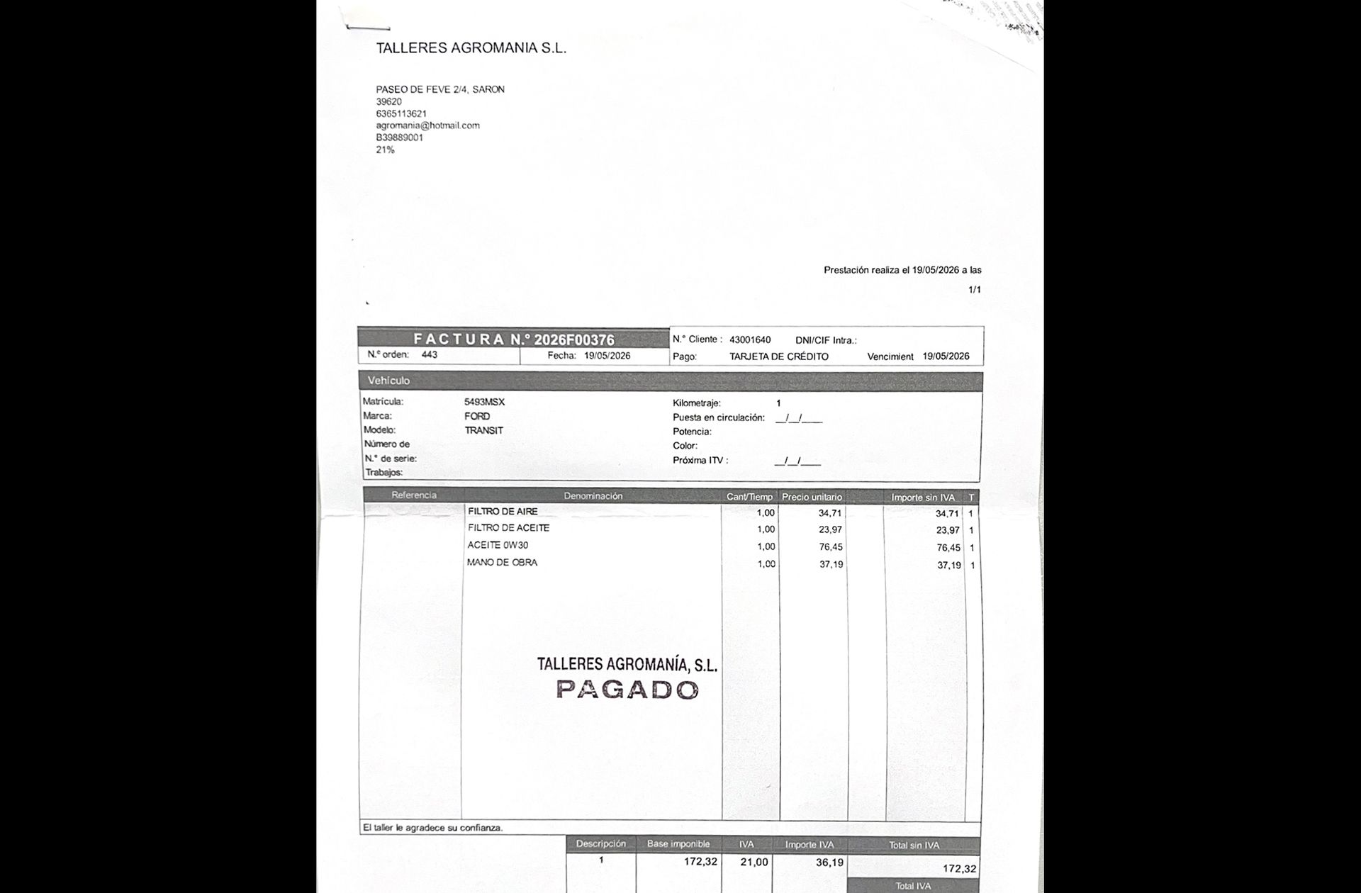 Ford Transit Furgon 1.0 EcoBoost Trend - foto 17