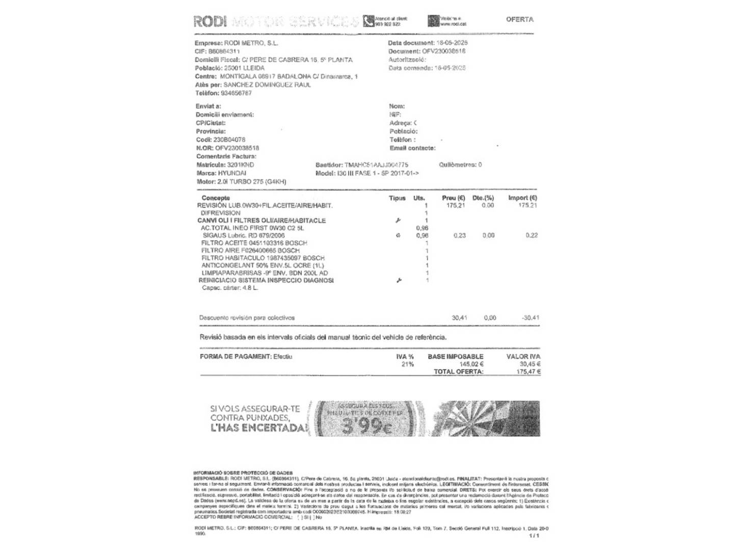 Foto Hyundai i30 Hyundai i30 2.0 TGDI N Performance Sky  (275 CV)