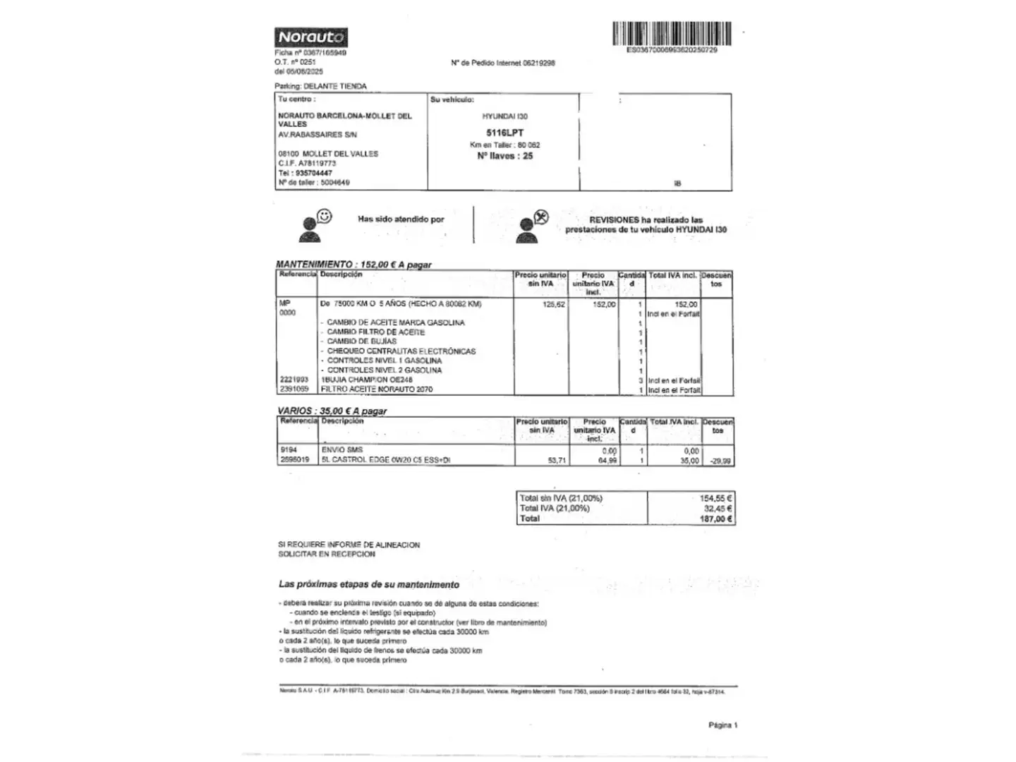 Foto Hyundai i30 Hyundai i30 1.0 TGDI 48V N-Line  (120 CV)