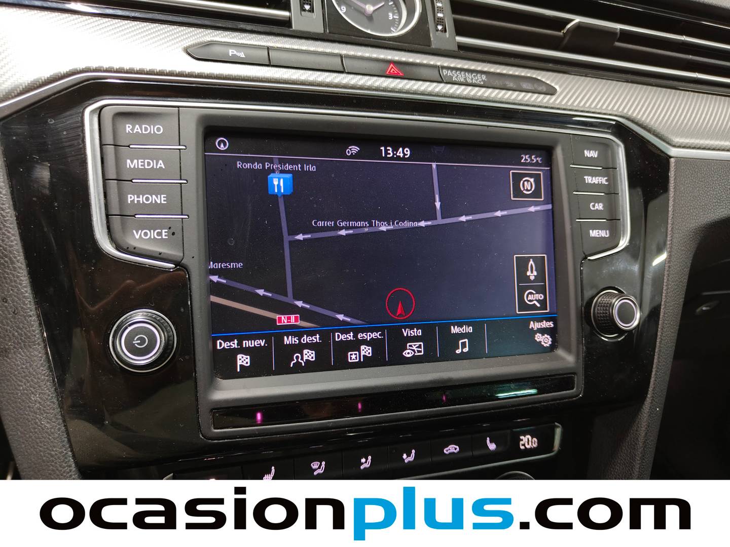 Equipamiento del Volkswagen Passat Volkswagen Passat Sport 1.8 TSI BMT (180 CV) DSG