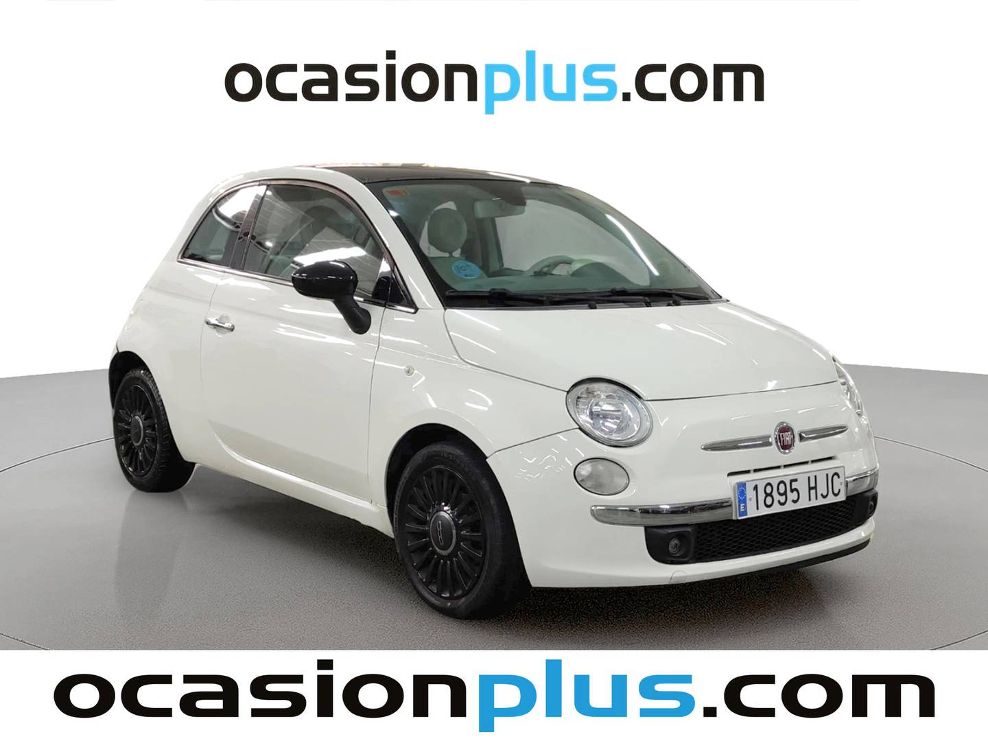 Foto delantera Fiat 500 Fiat 500 1.2 8v Lounge (69 CV) derecha