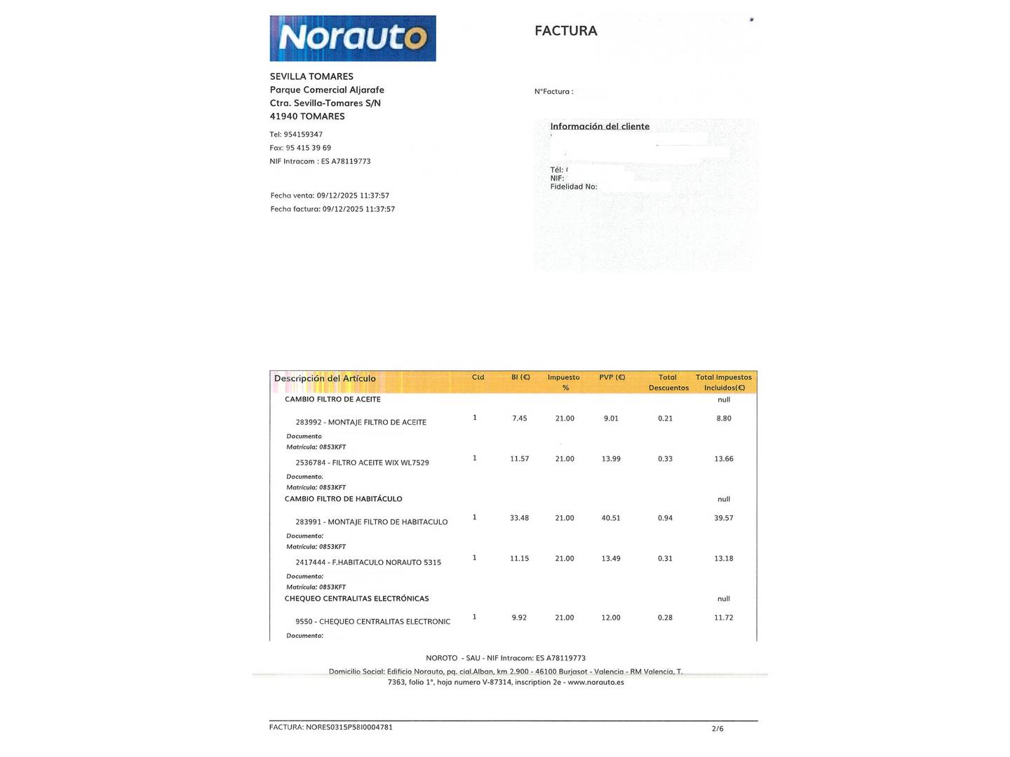 Foto del mantenimiento del Honda CR-V Honda CR-V 1.6 i-DTEC Comfort 4x2 (120 CV)