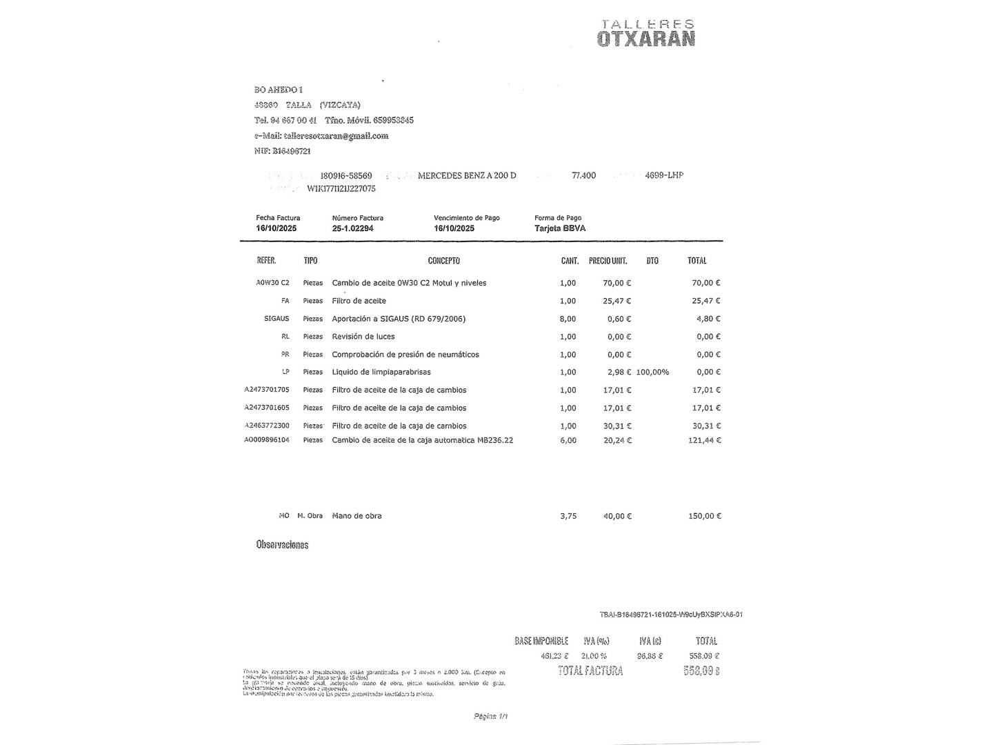 Foto Mercedes Clase A Mercedes-Benz Clase A Sedán 200 d (150 CV)