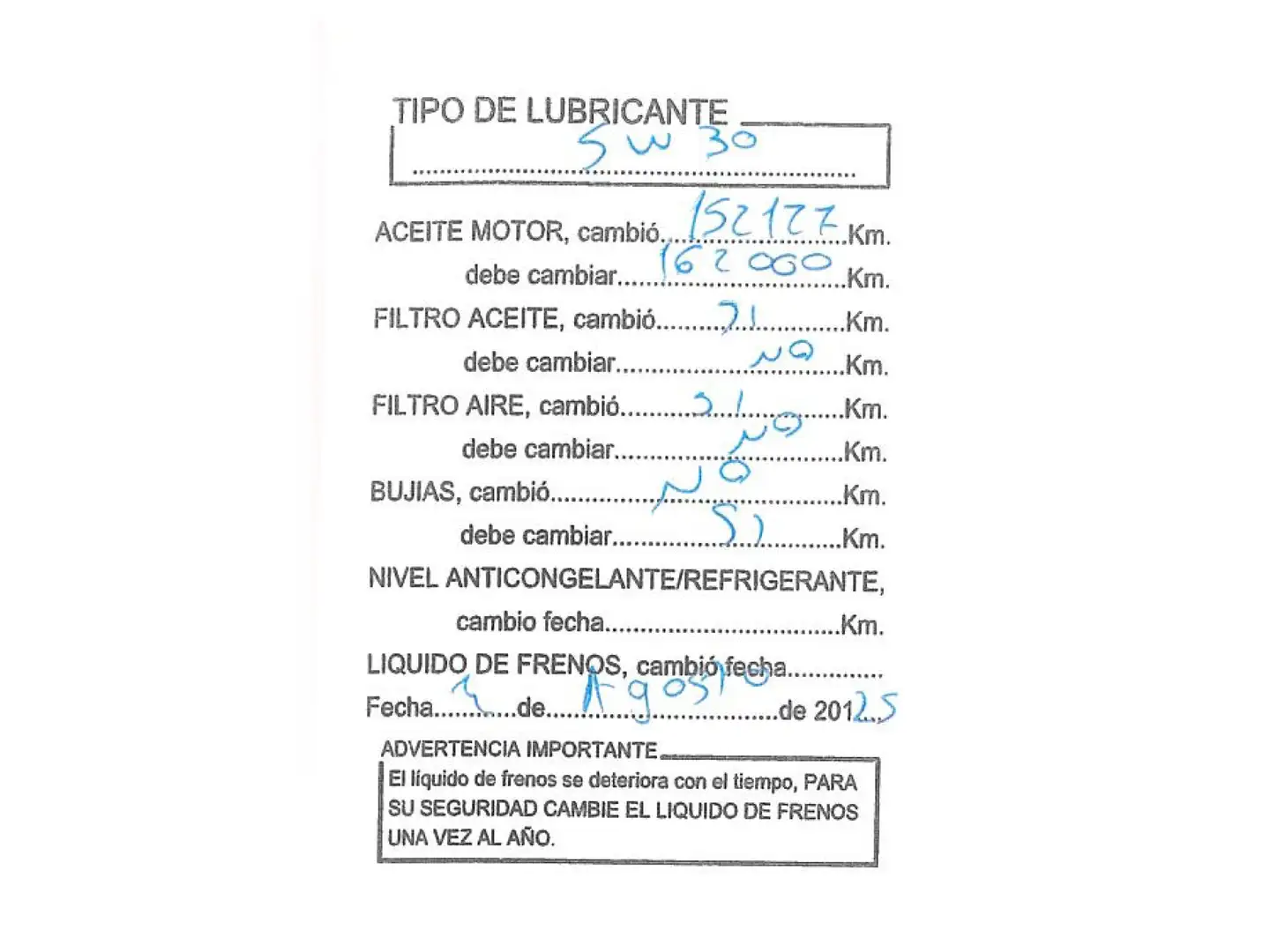 Mantenimiento