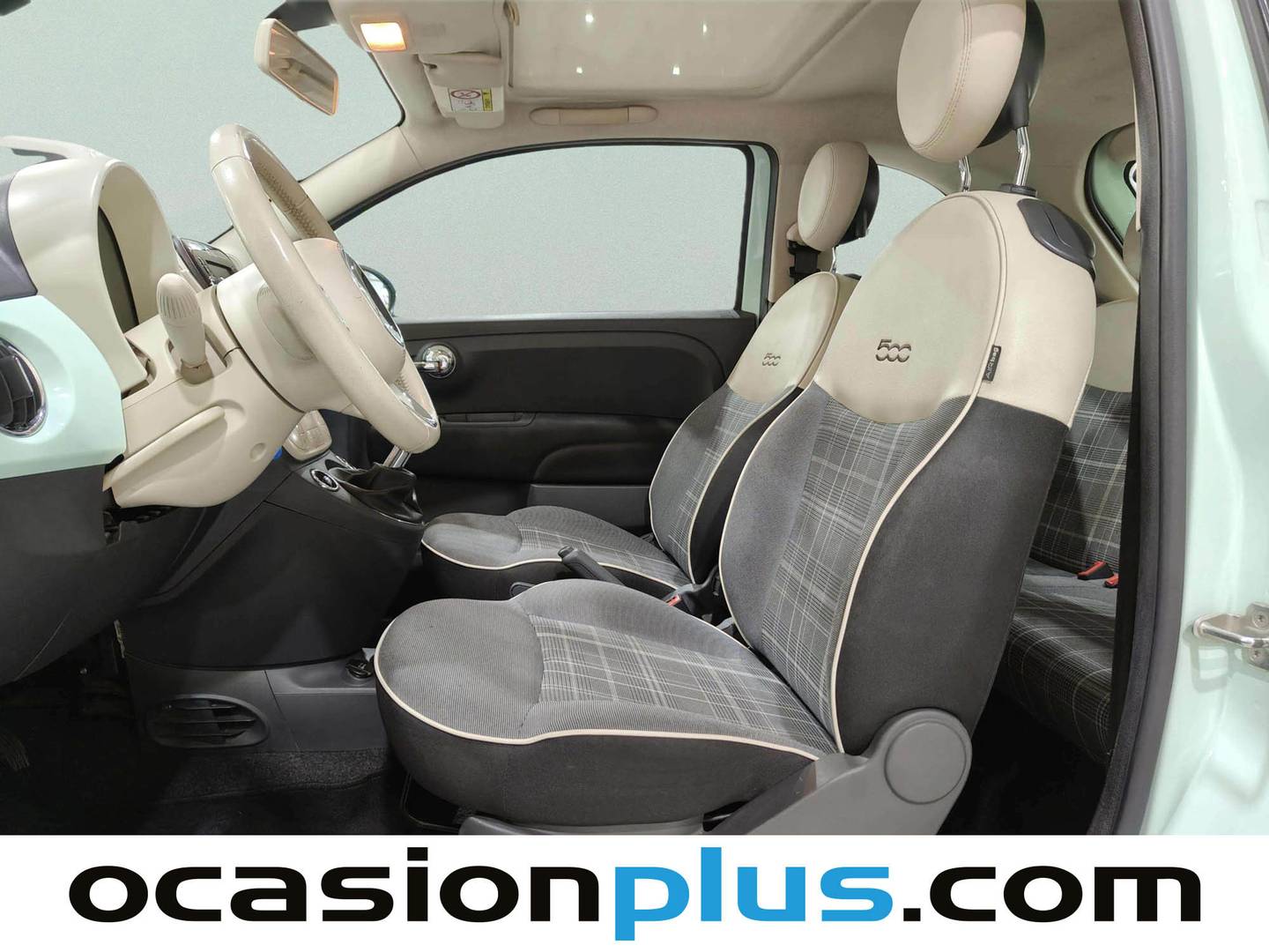 Foto asientos delanteros Fiat 500 Fiat 500 1.2 8v Lounge (69 CV)