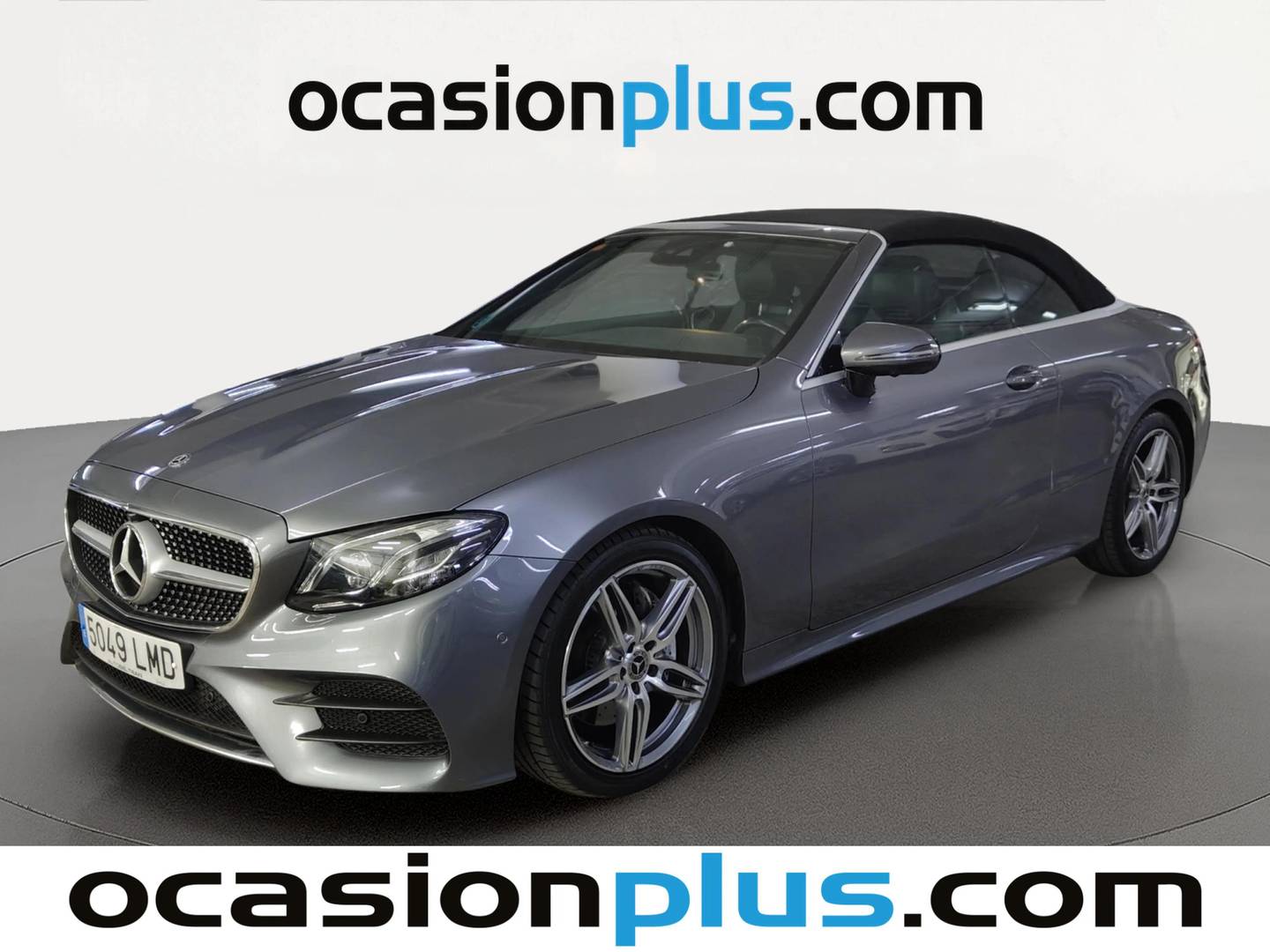 Foto delantera Mercedes Clase E Mercedes Clase E 220 d Cabrio (194 CV) Pack AMG derecha