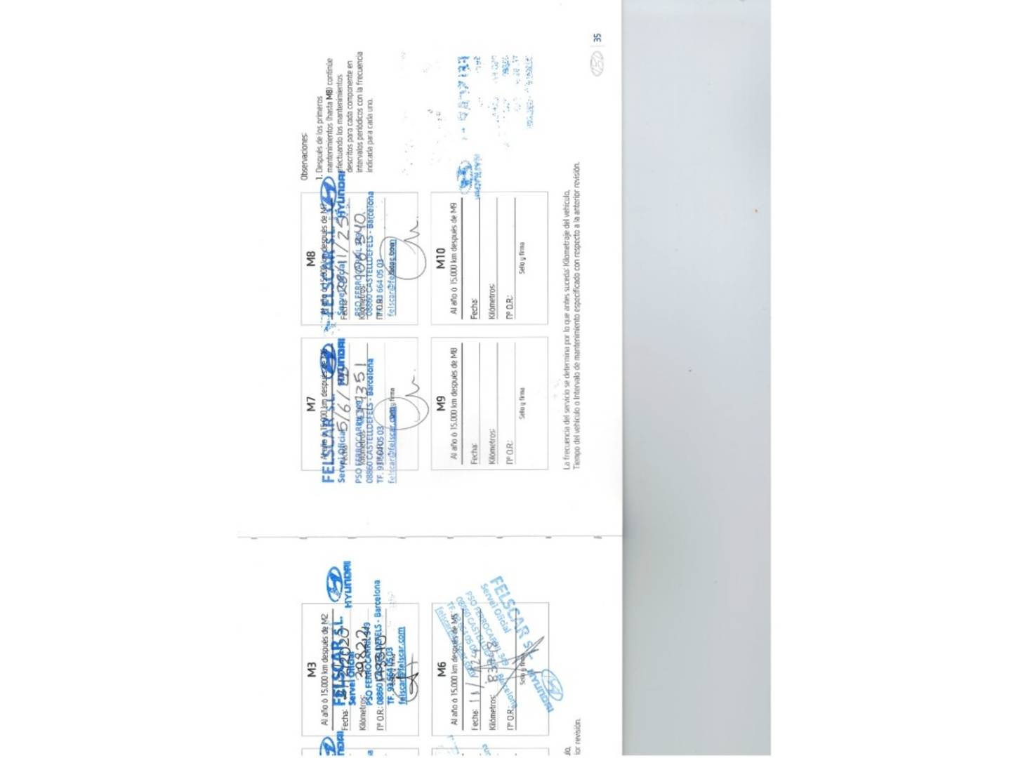 Foto del mantenimiento del Hyundai Kona Hyundai Kona 1.6 TGDi Style DT 4x4 2C (177 CV)