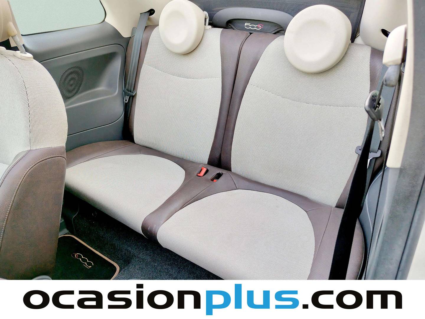 Foto asientos traseros Fiat 500C Fiat 500C 1.2 8v Sport Cabrio (69 CV)