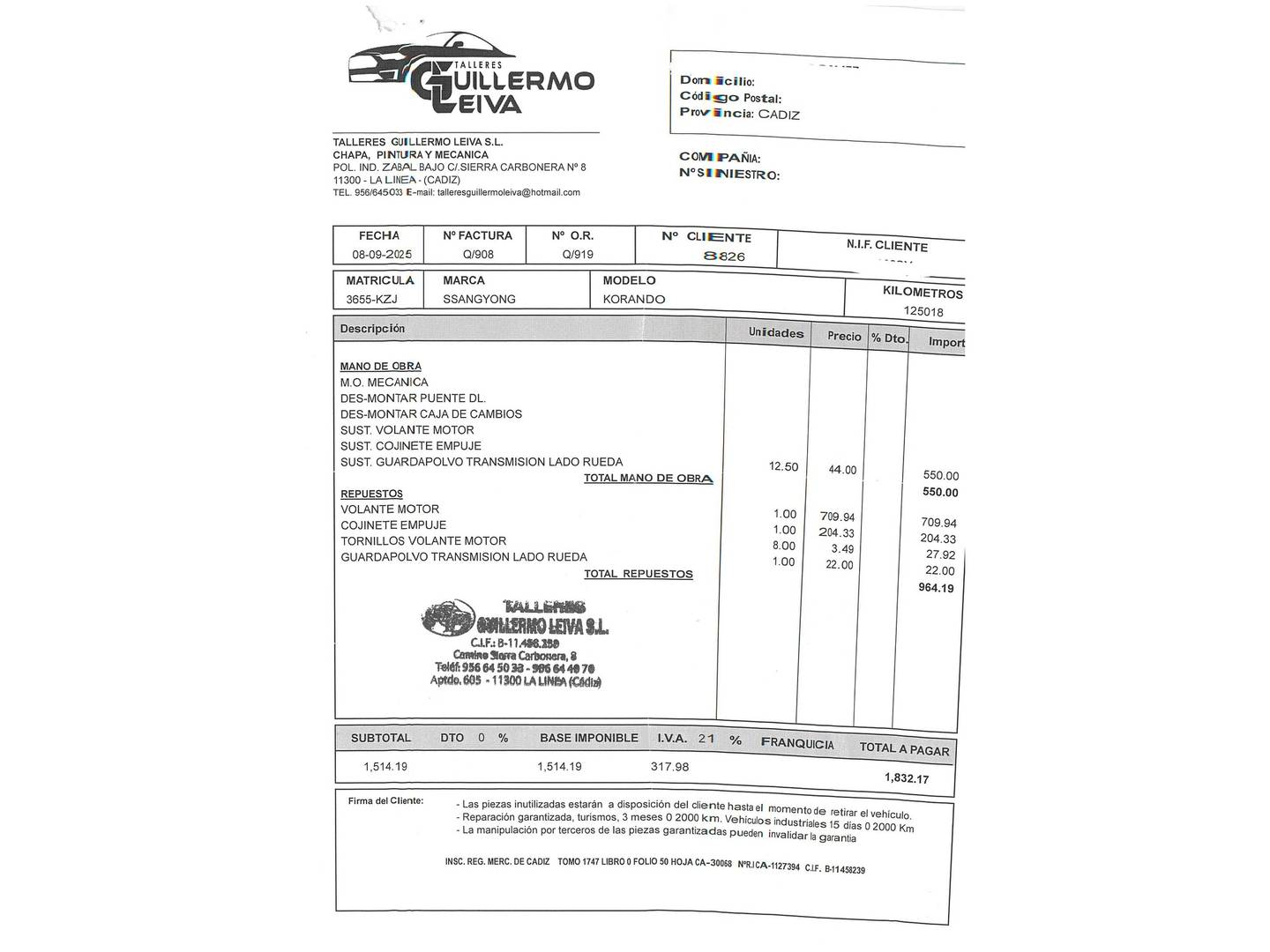 Foto SsangYong Korando Ssangyong Korando D22T Premium 4x2  (178 CV)