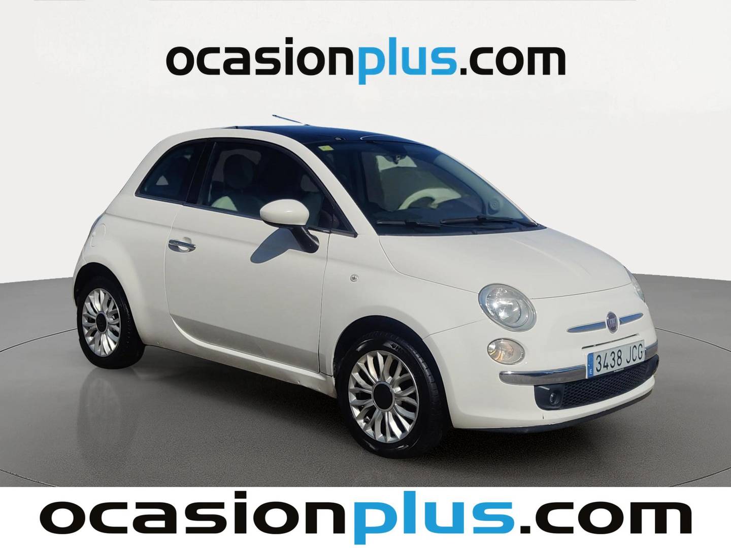 Foto delantera Fiat 500 Fiat 500 1.2 8v Lounge  (69 CV) derecha