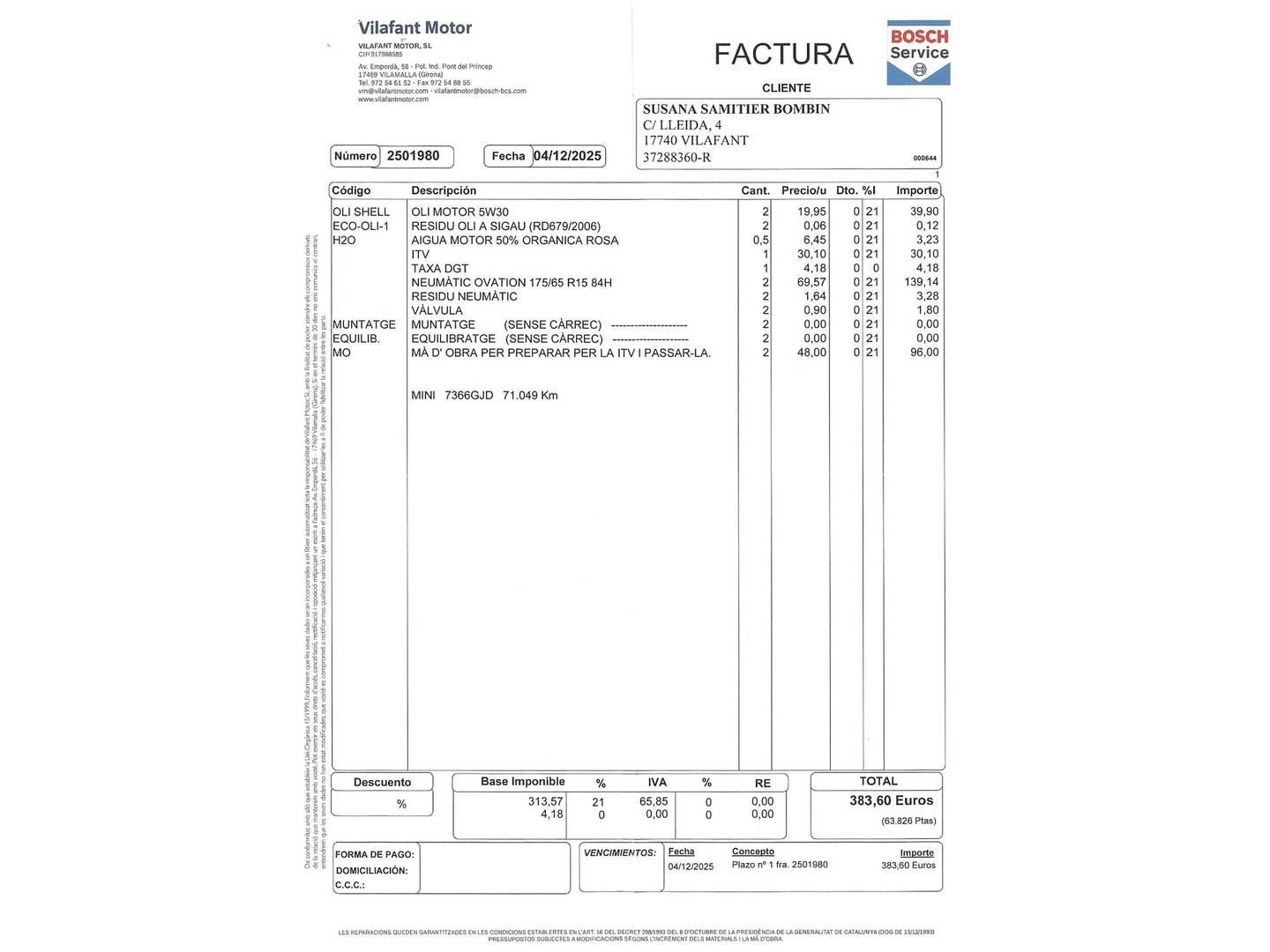 Foto Mini MINI MINI MINI 3 Puertas One (95 CV)