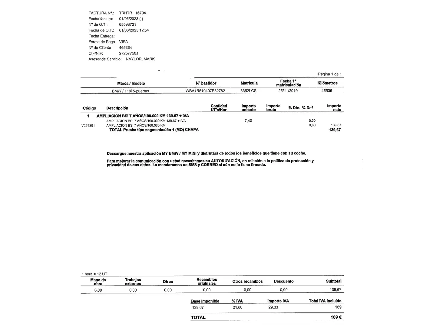Foto BMW Serie 1 BMW Serie 1 118i (136 CV) Pack M