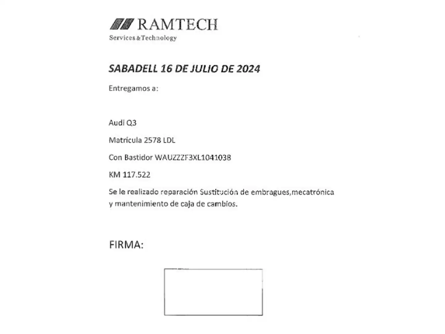 Mantenimiento