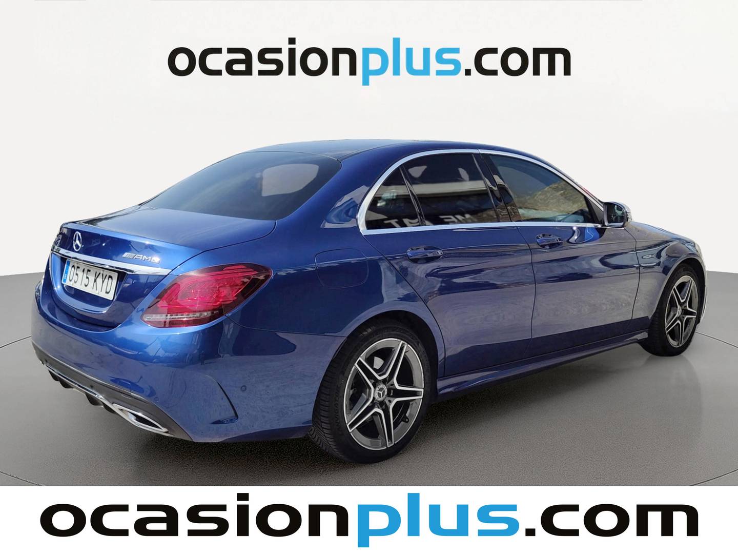 Foto trasera Mercedes Clase C Mercedes Clase C 200 d (160 CV) Pack AMG derecha