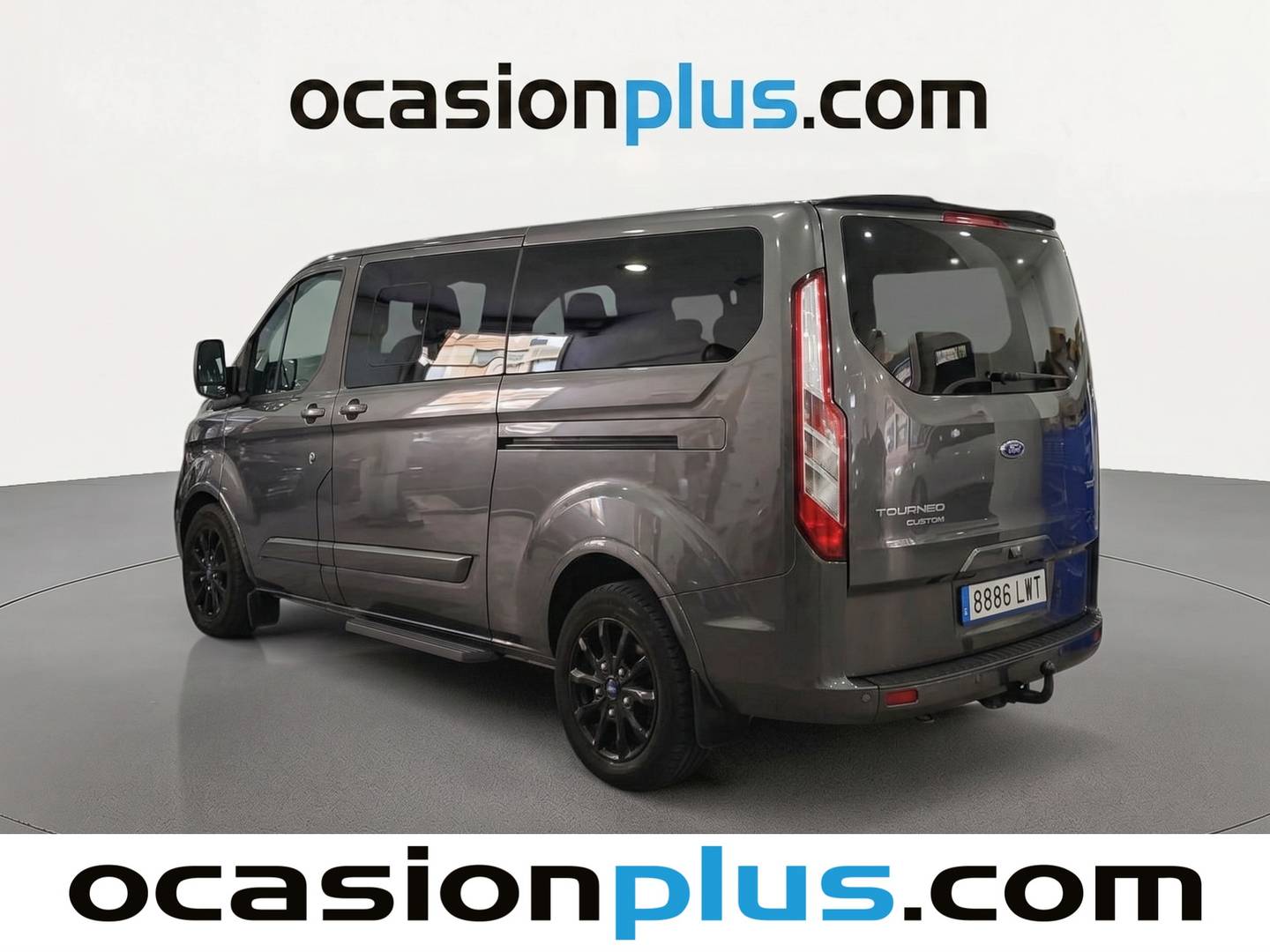 Foto trasera Ford Tourneo Custom Ford Tourneo Custom 2.0 Ecoblue Hybrid L2 Titanium (185 CV) 8 Plazas izquierda