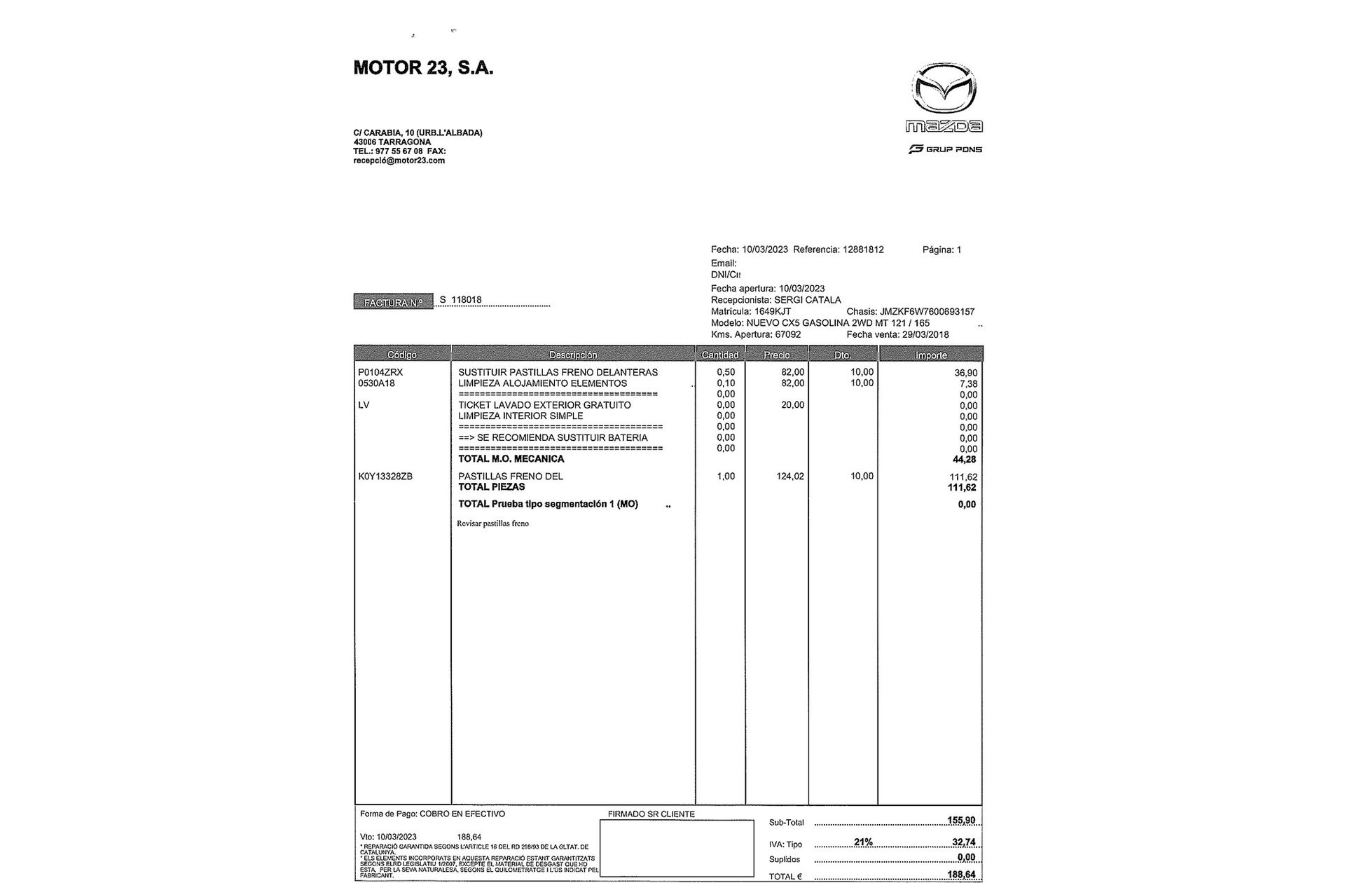 Mazda CX-5 2.0 GE Evolution 2WD - foto 23