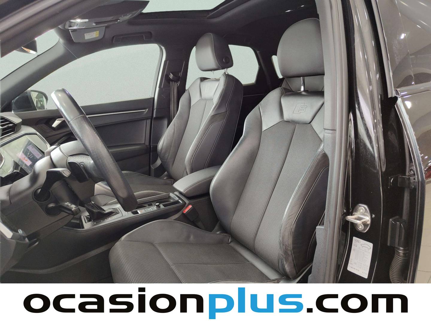 Foto asientos delanteros Audi Q3 Sportback Audi Q3 Sportback Black line 35 TDI (150 CV) S tronic Pack S-Line