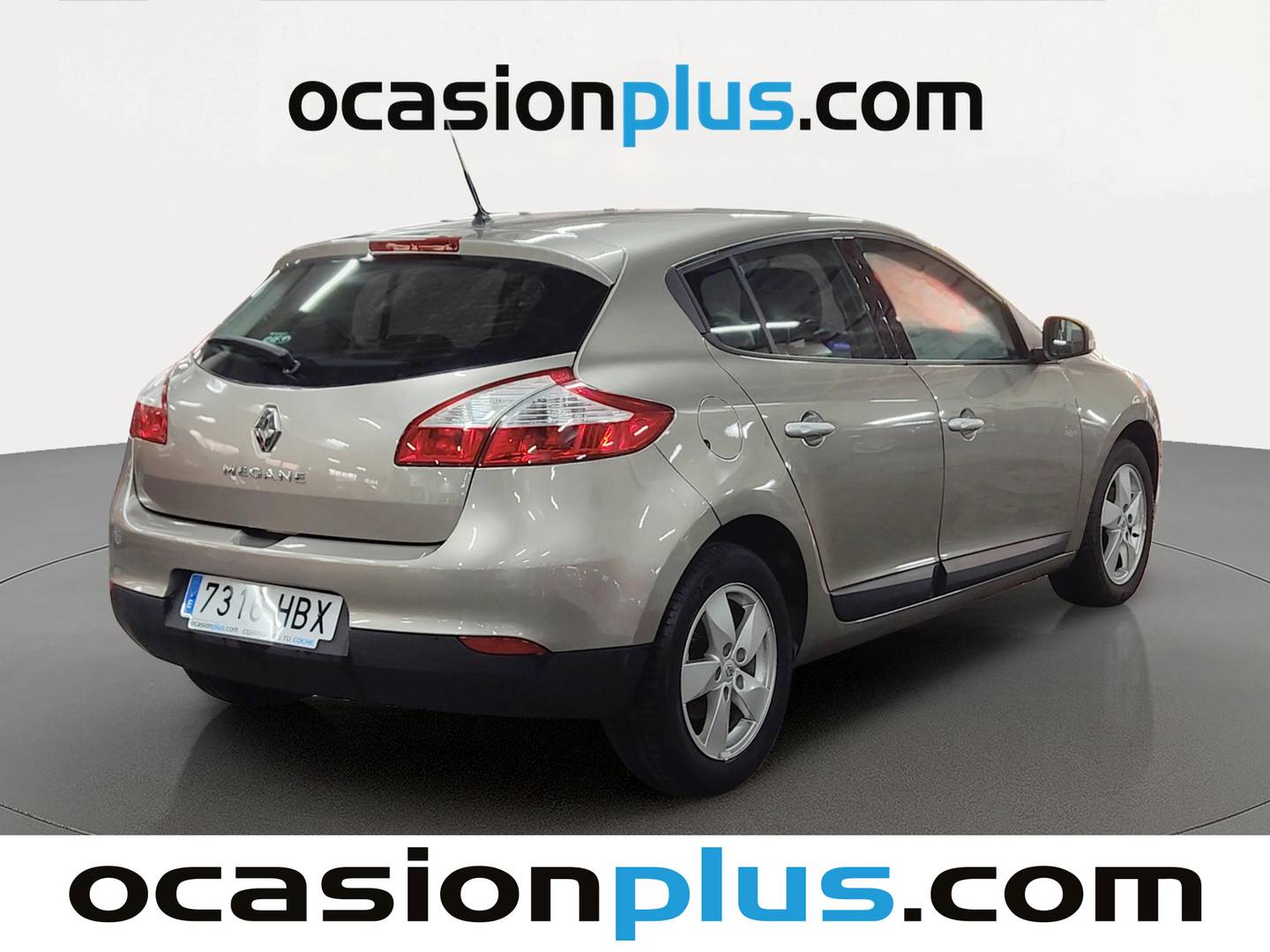 Foto trasera Renault Mégane Renault Megane Dynamique 1.6 16v (110 CV) derecha
