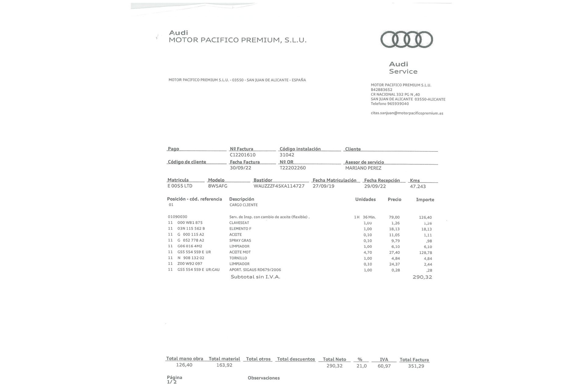 Audi A4 Avant Advanced 40 TDI S tronic - foto 21