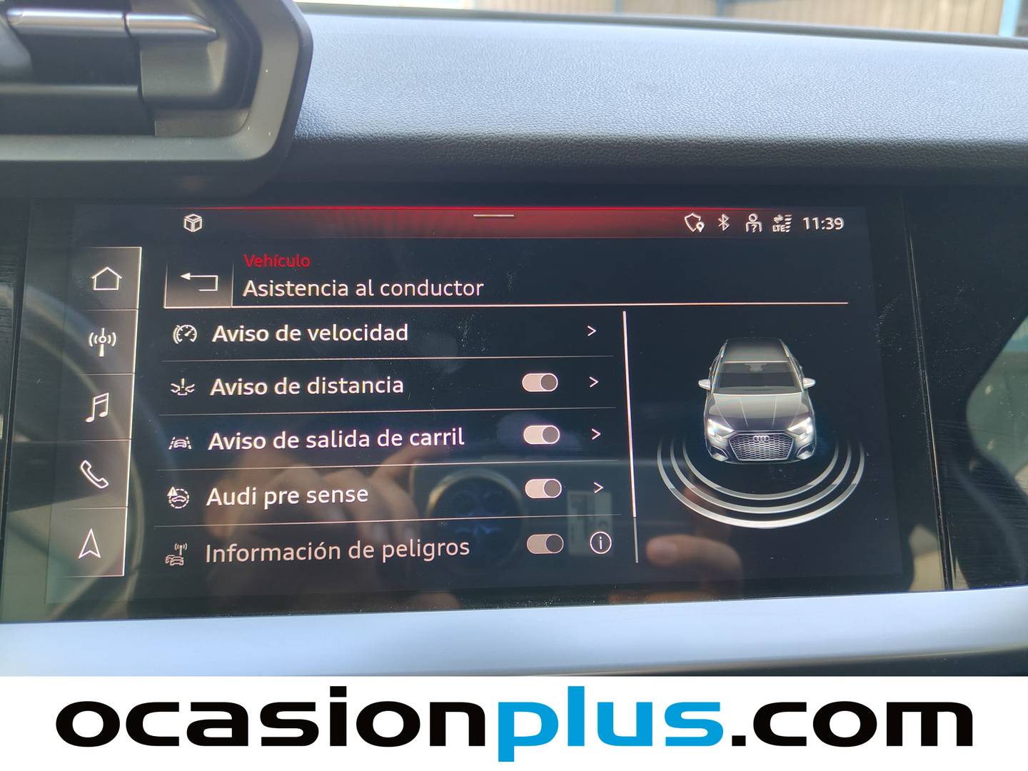 Extras y acabados del Audi A3 Audi A3 Sportback 30 TFSI  (110 CV) S tronic