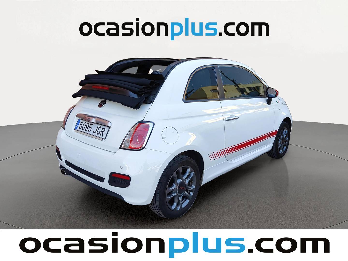 Foto trasera Fiat 500C Fiat 500C 1.2 8v Cabrio S (69 CV) derecha