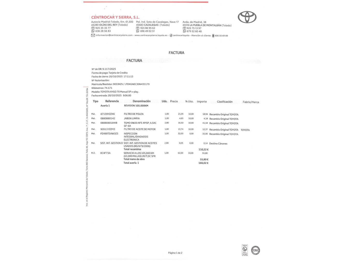 Foto Toyota Aygo Toyota Aygo 1.0 70 x-play (72 CV)