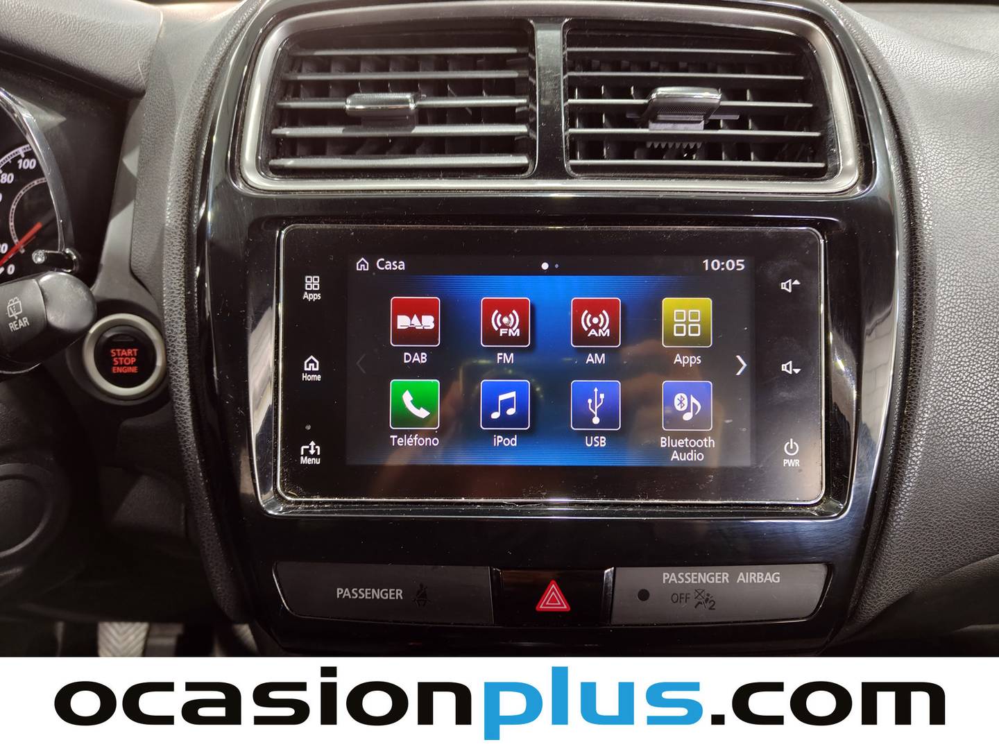 Extras y acabados del Mitsubishi ASX Mitsubishi ASX 160 MPI Motion (117 CV)