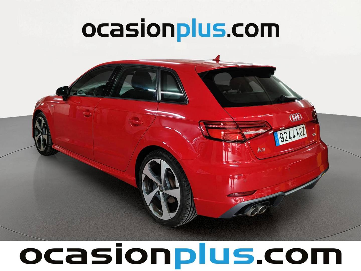 Foto trasera Audi A3 Audi A3 Sportback S line edition 2.0 TDI (150 CV) izquierda