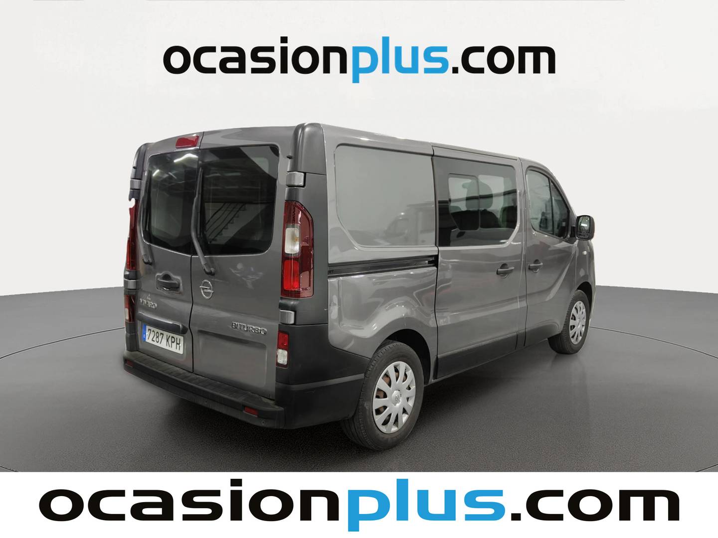 Foto trasera Opel Vivaro Opel Vivaro Combi 1.6 CDTI Biturbo 27 L1 S/S 9 Plazas (125 CV) 6 Plazas izquierda