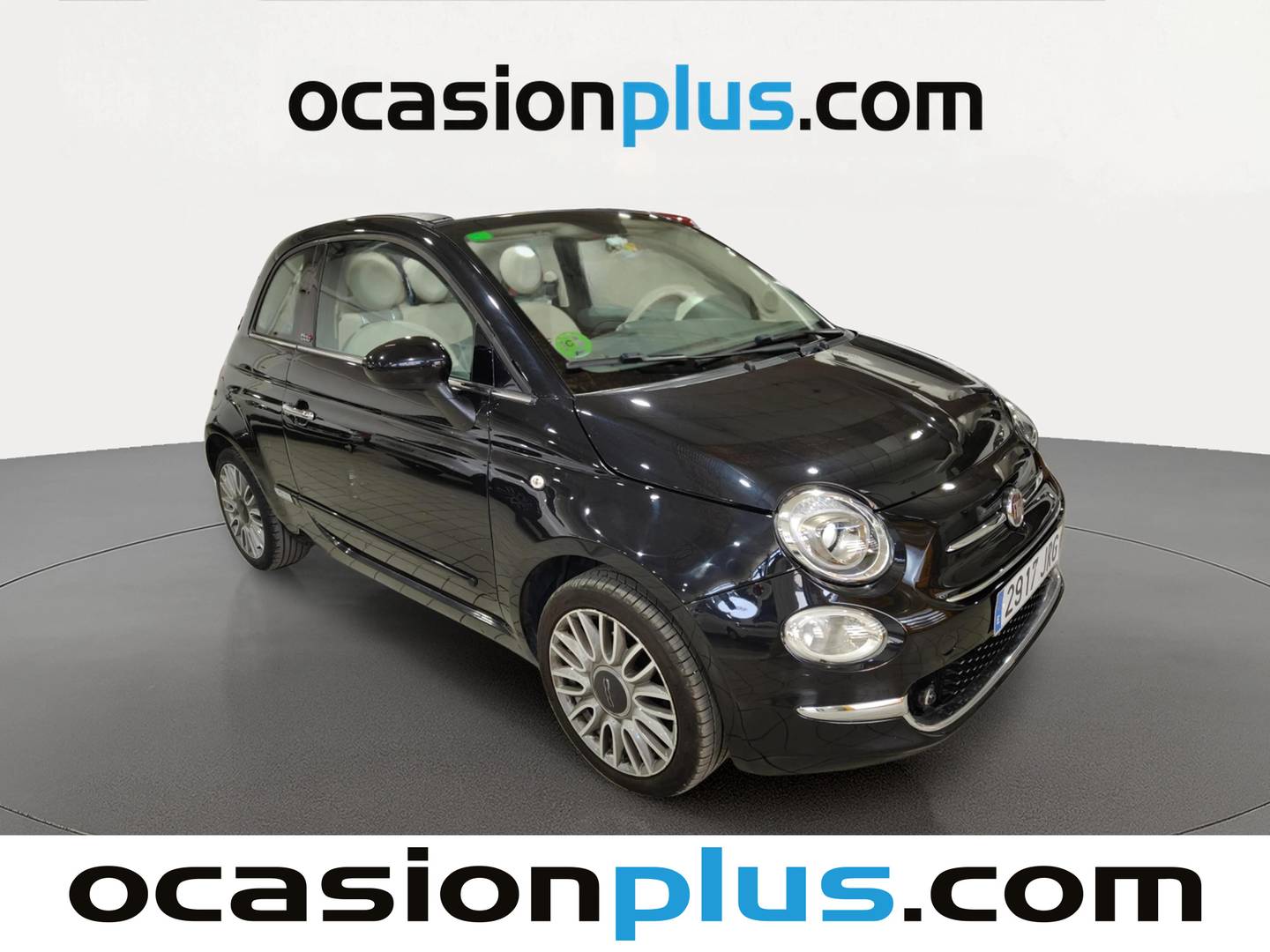 Foto trasera Fiat 500C Fiat 500C 1.2 8v Cabrio Lounge (69 CV) izquierda